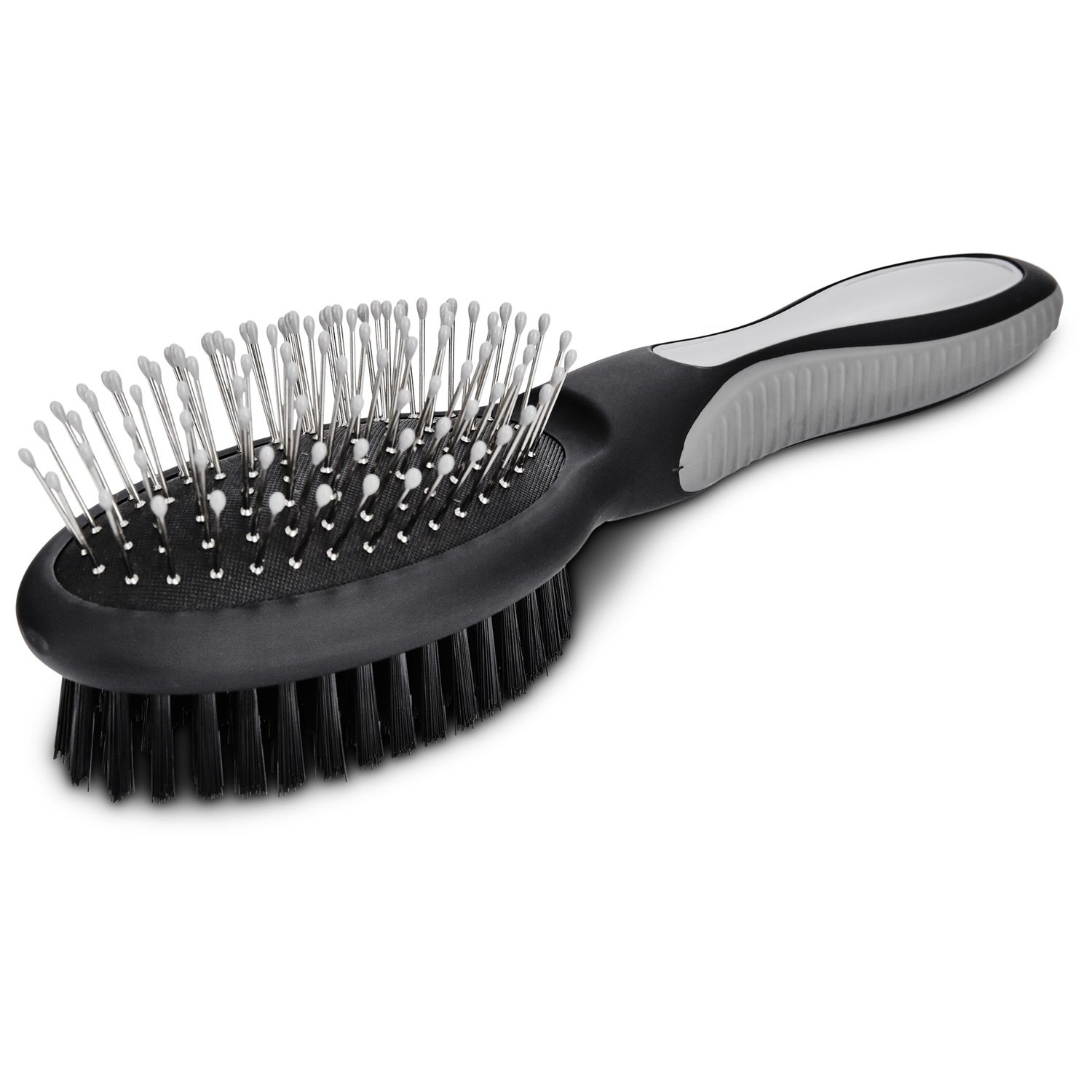 Well & Good Black Combo Pin & Bristle Dog Brush Petco