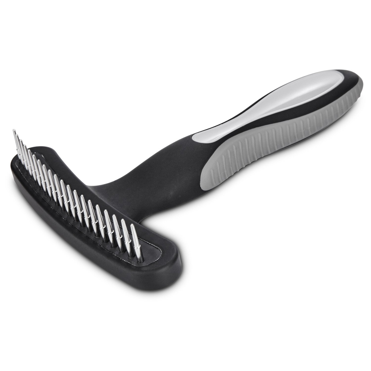 UPC 800443979525 product image for Well & Good Black Grooming Dog Rake, 6 IN | upcitemdb.com