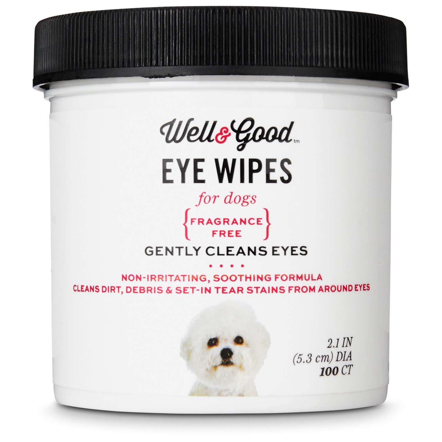 UPC 800443979747 product image for Well & Good Dog Eye Wipes, Pack of 100 wipes () | upcitemdb.com