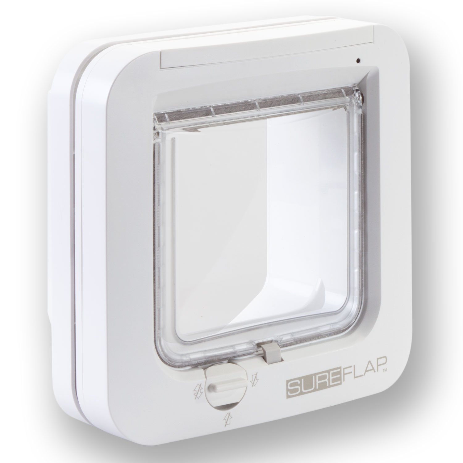 Sureflap Microchip Cat Flap In White