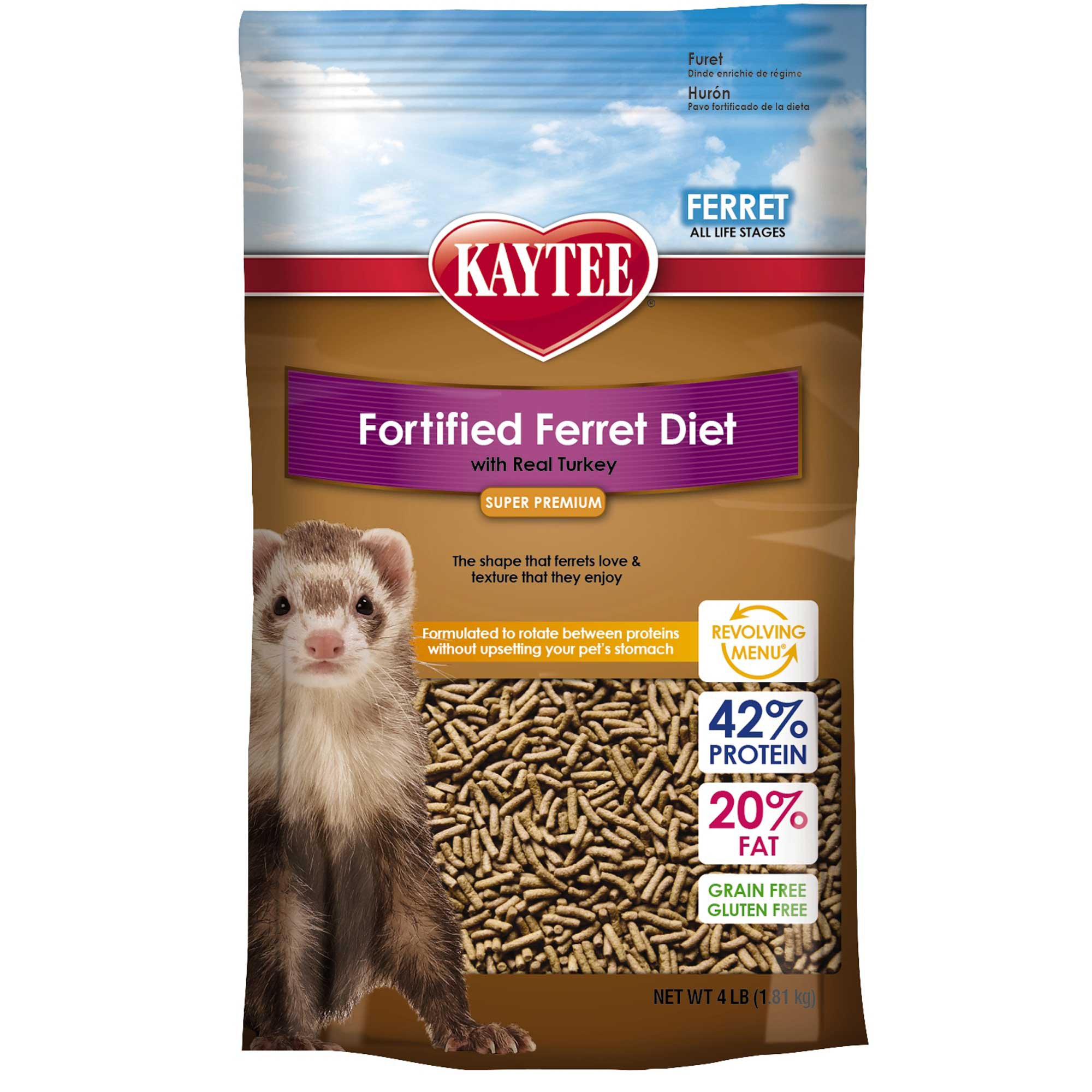 Kaytee Fortified Diet Turkey Ferret Food | Petco