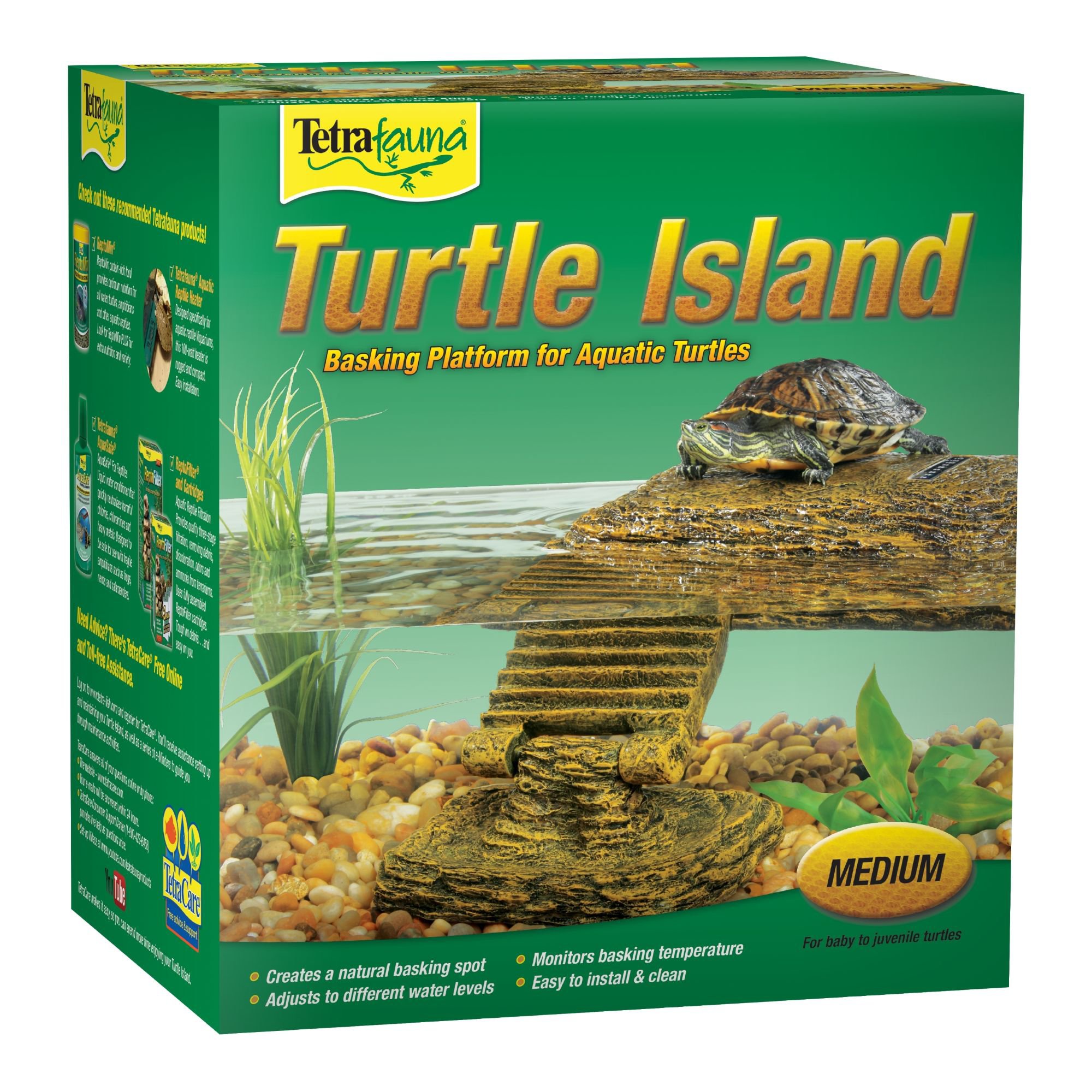 TetraFauna Floating Turtle Island Basking Platform | Petco