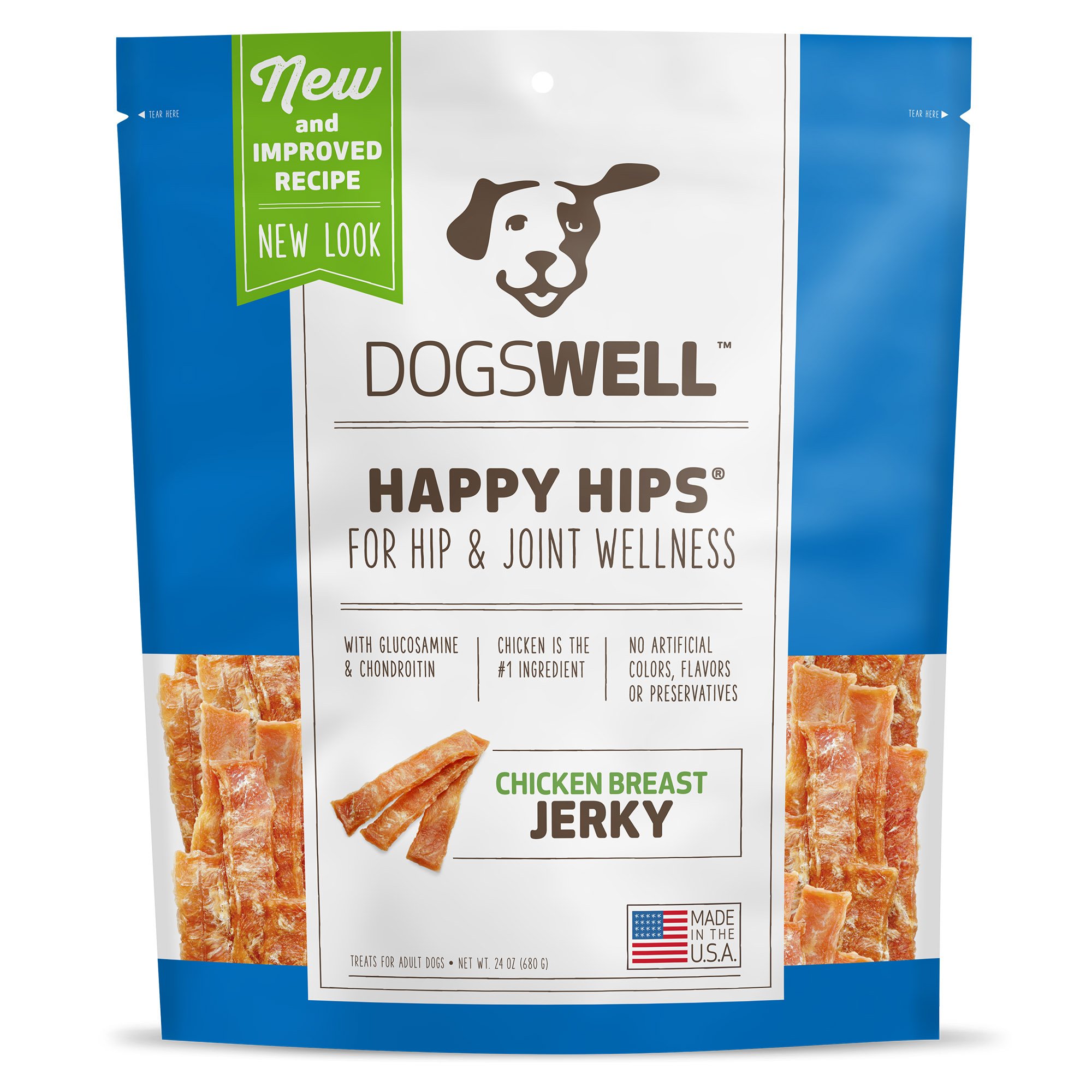 UPC 884244136134 - Dogswell Happy Hips Chicken Breast Jerky Dog Treats ...