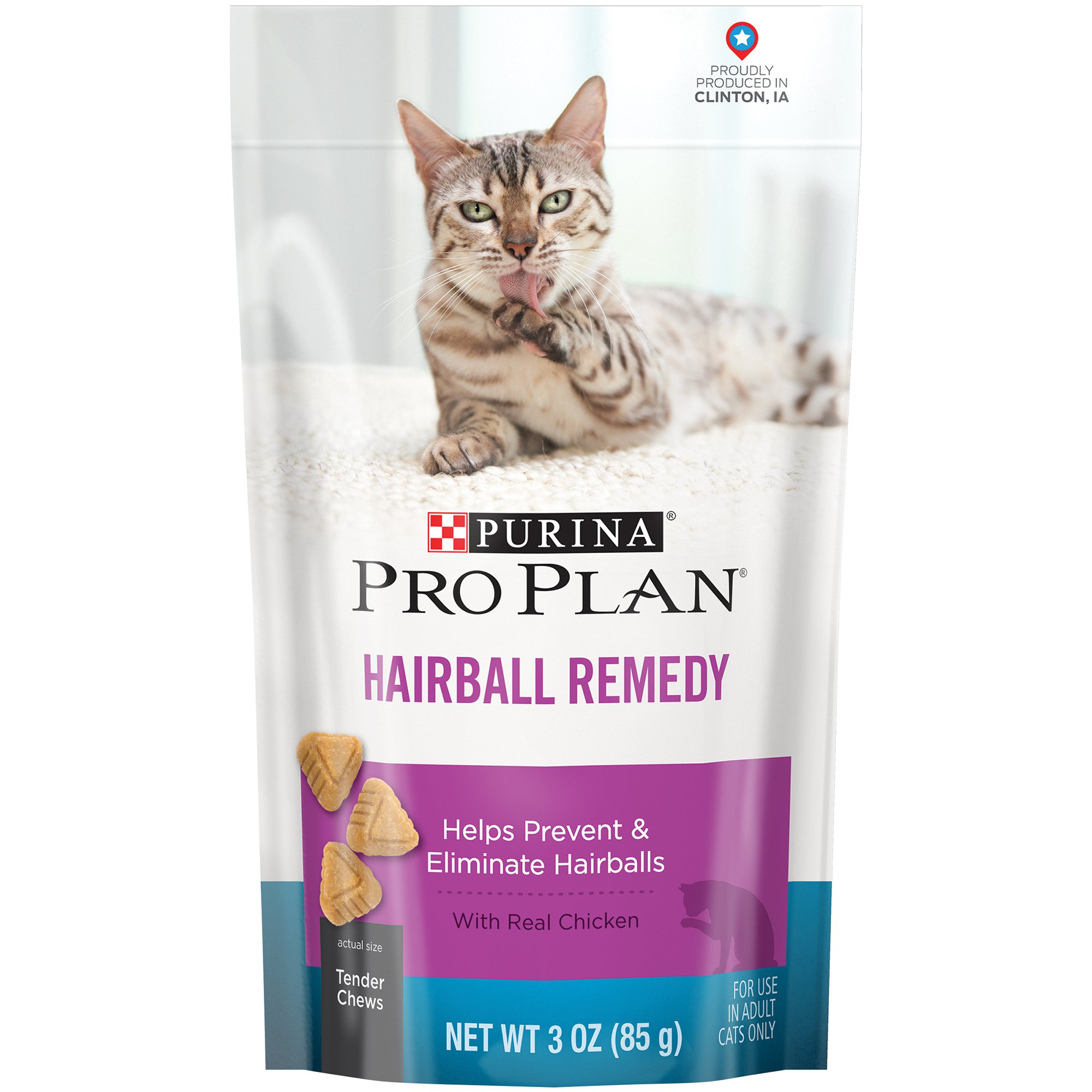 UPC 038100168184 product image for Pro Plan Focus Hairball Remedy Chicken Cat Treats, 3 oz. () | upcitemdb.com