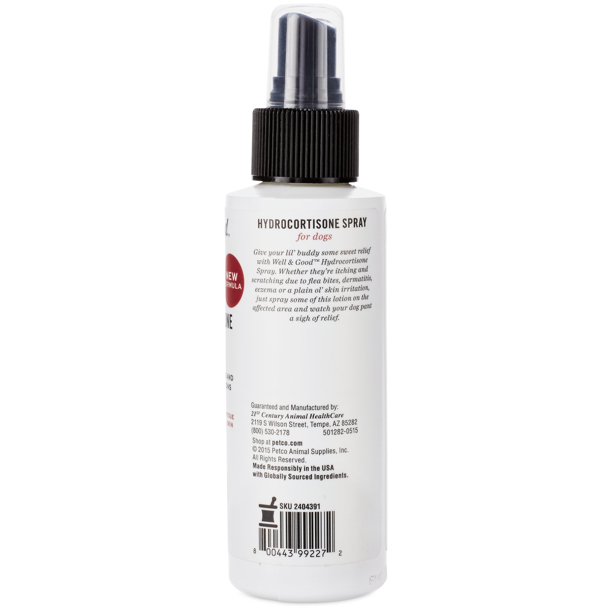 well & good hydrocortisone spray