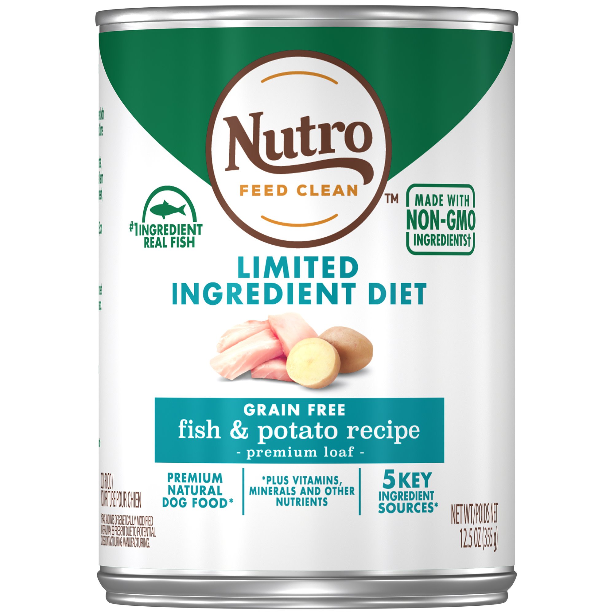 GTIN 079105115896 product image for Nutro Natural Choice Grain Free Fish & Potato Adult Canned Dog Food, 12.5 oz. () | upcitemdb.com