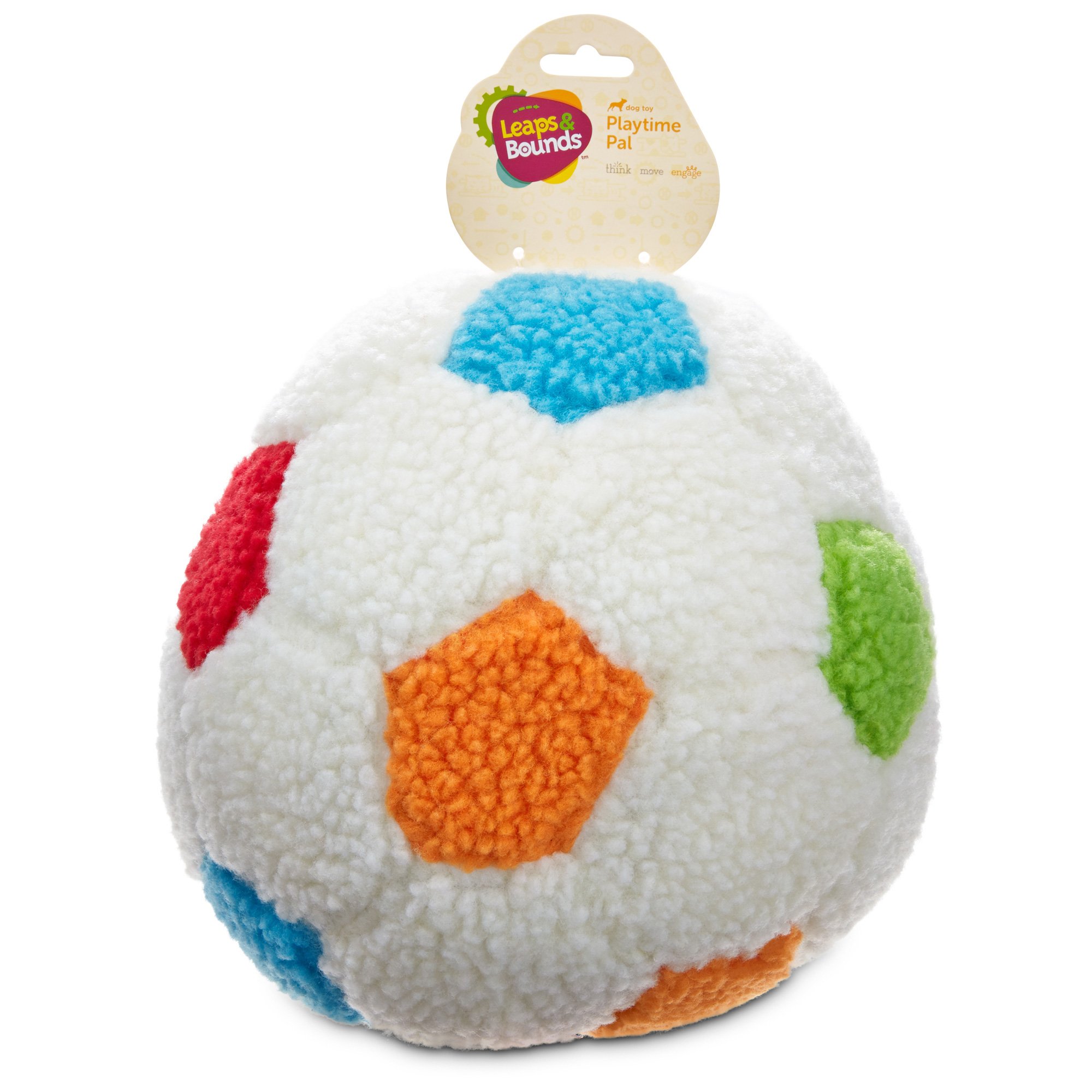 stuffed soccer ball dog toy