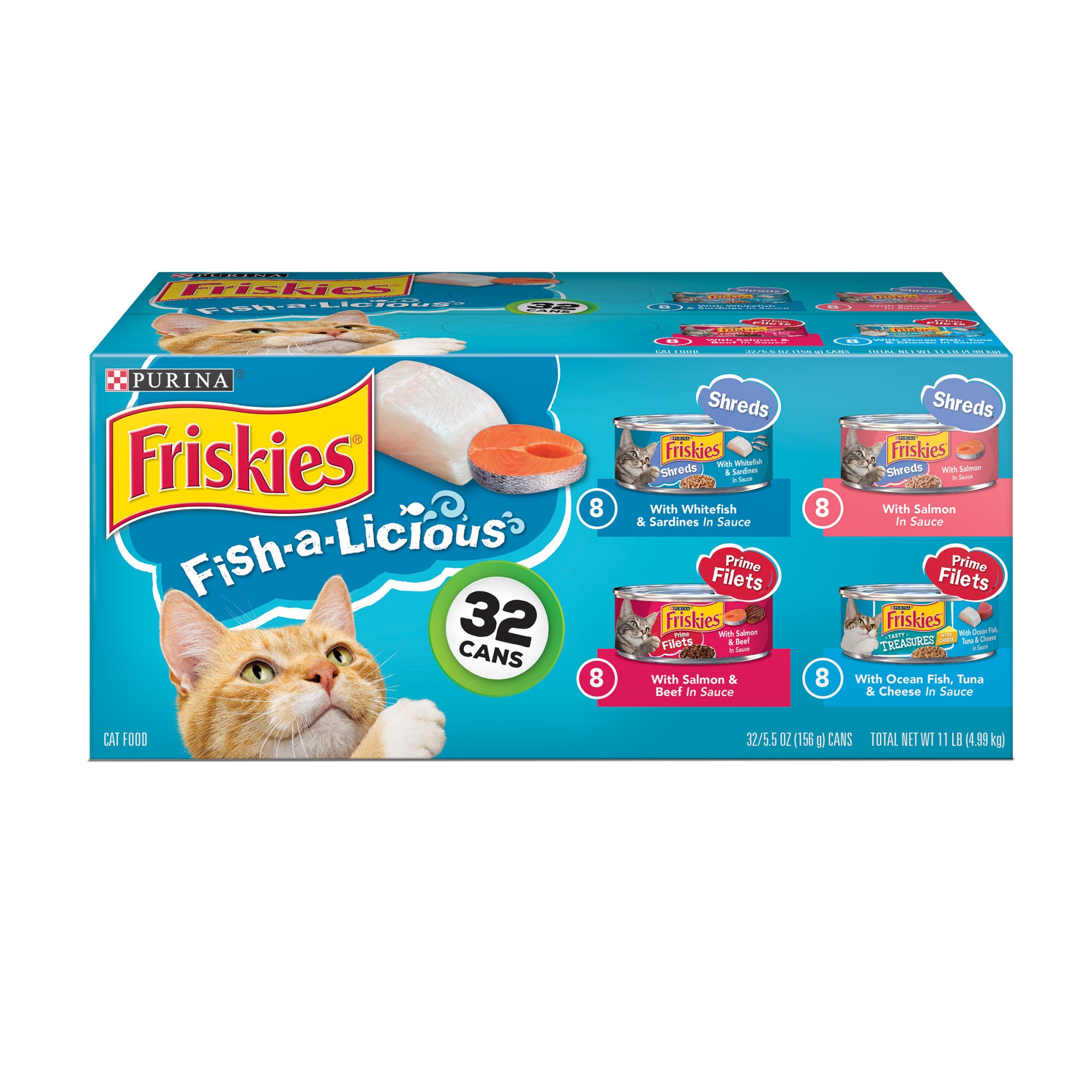 Friskies FishALicious Variety Pack Canned Cat Food Petco