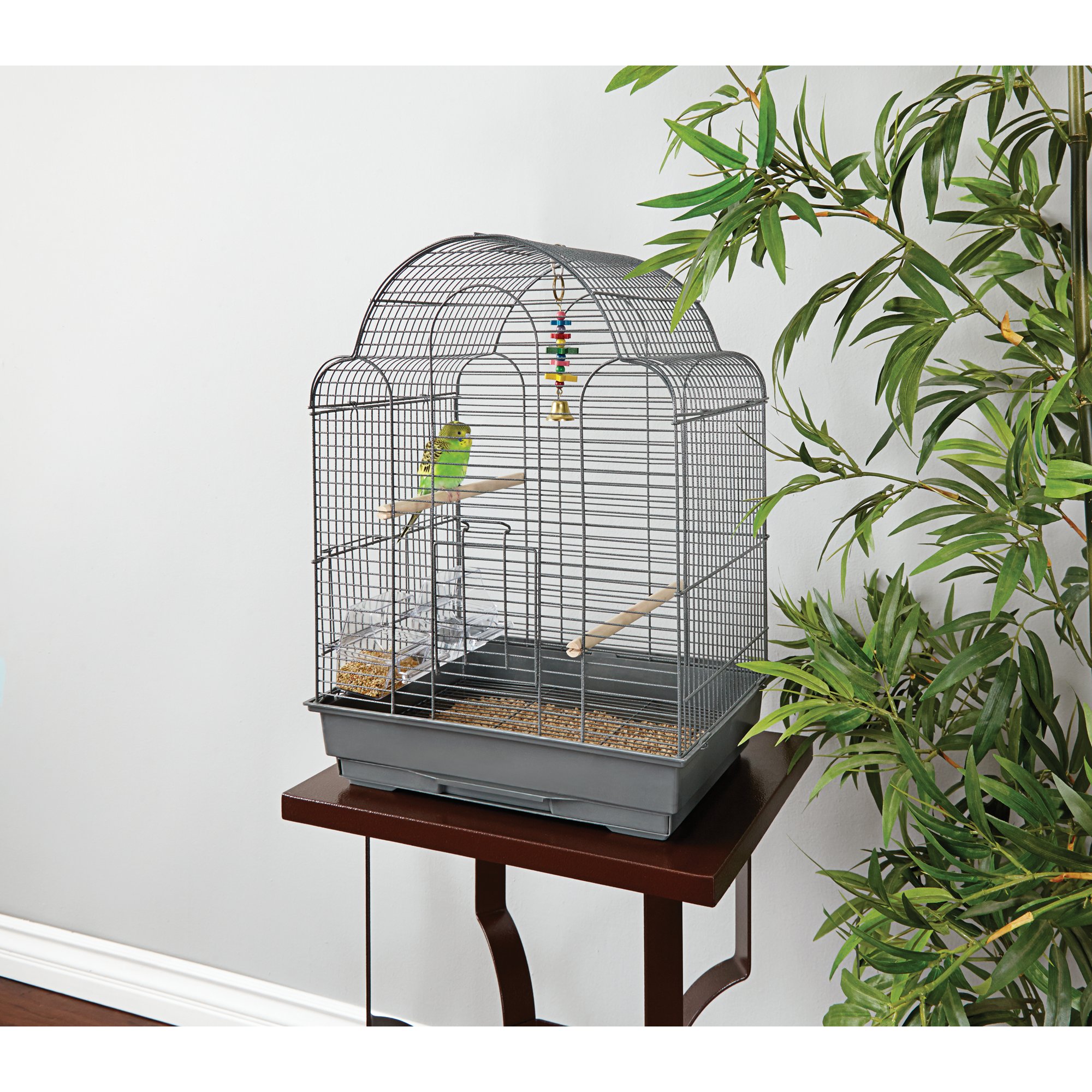 You \u0026 Me Parakeet Scallop Top Cage | Petco