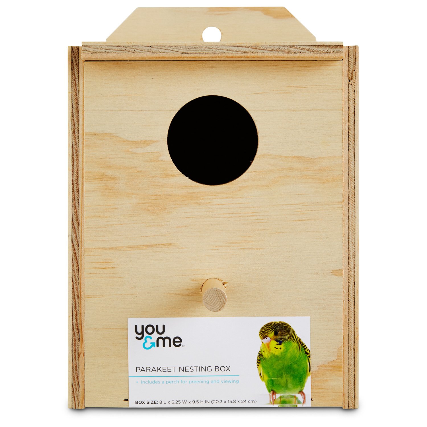 You & Me Parakeet Nest Box | Petco