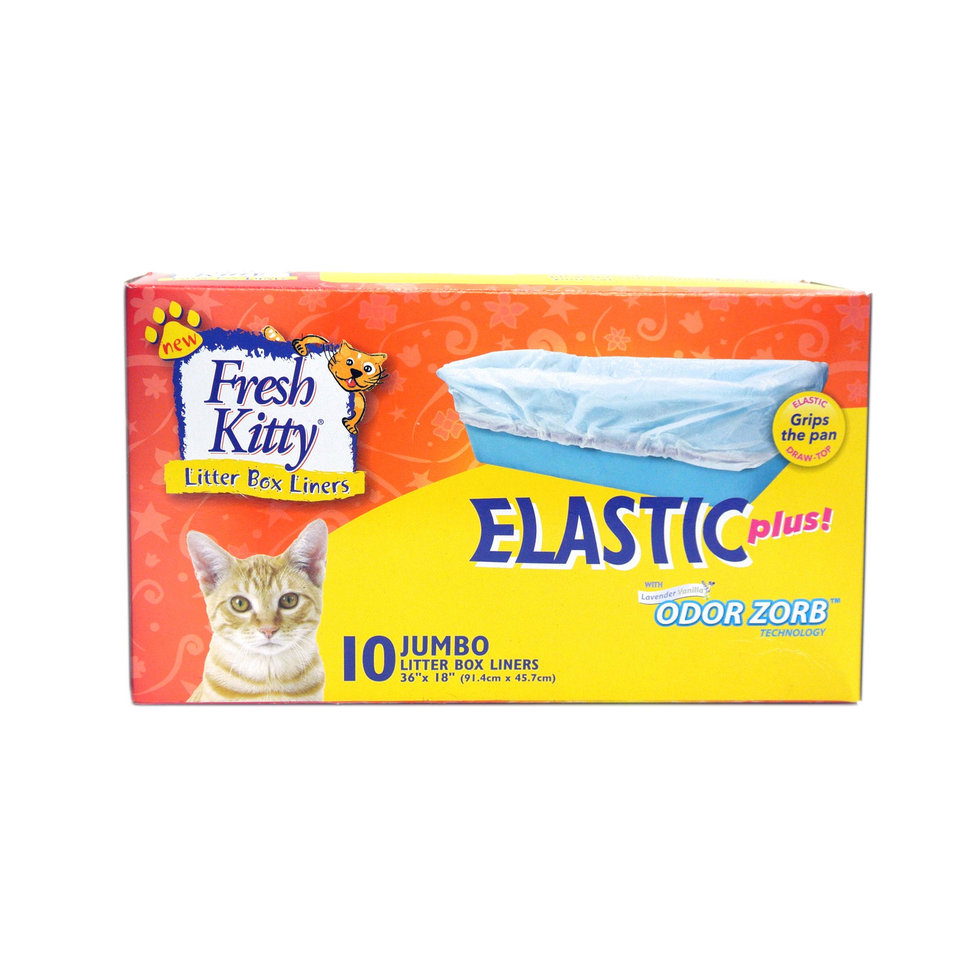 Fresh Kitty Jumbo Elastic Litter Box Liners | Petco