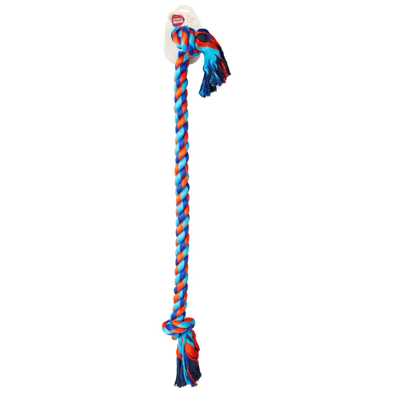 Leaps Bounds 2 Knot Multi Color Rope Dog Toy X Large Petco