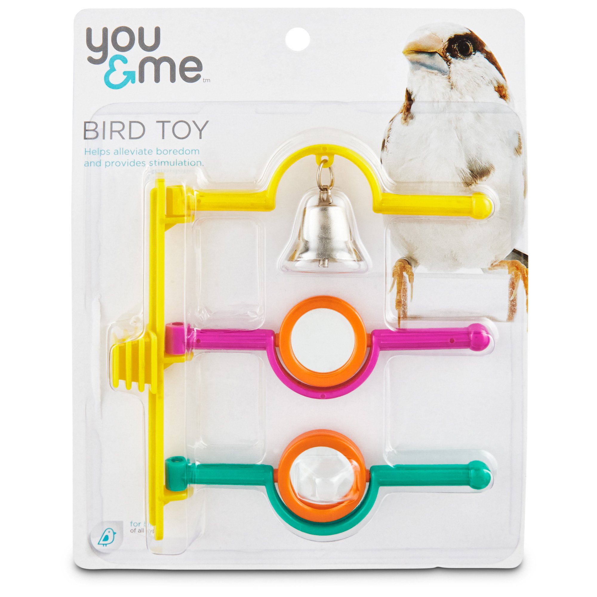 You & Me Spinning Perch Bird Toy | Petco