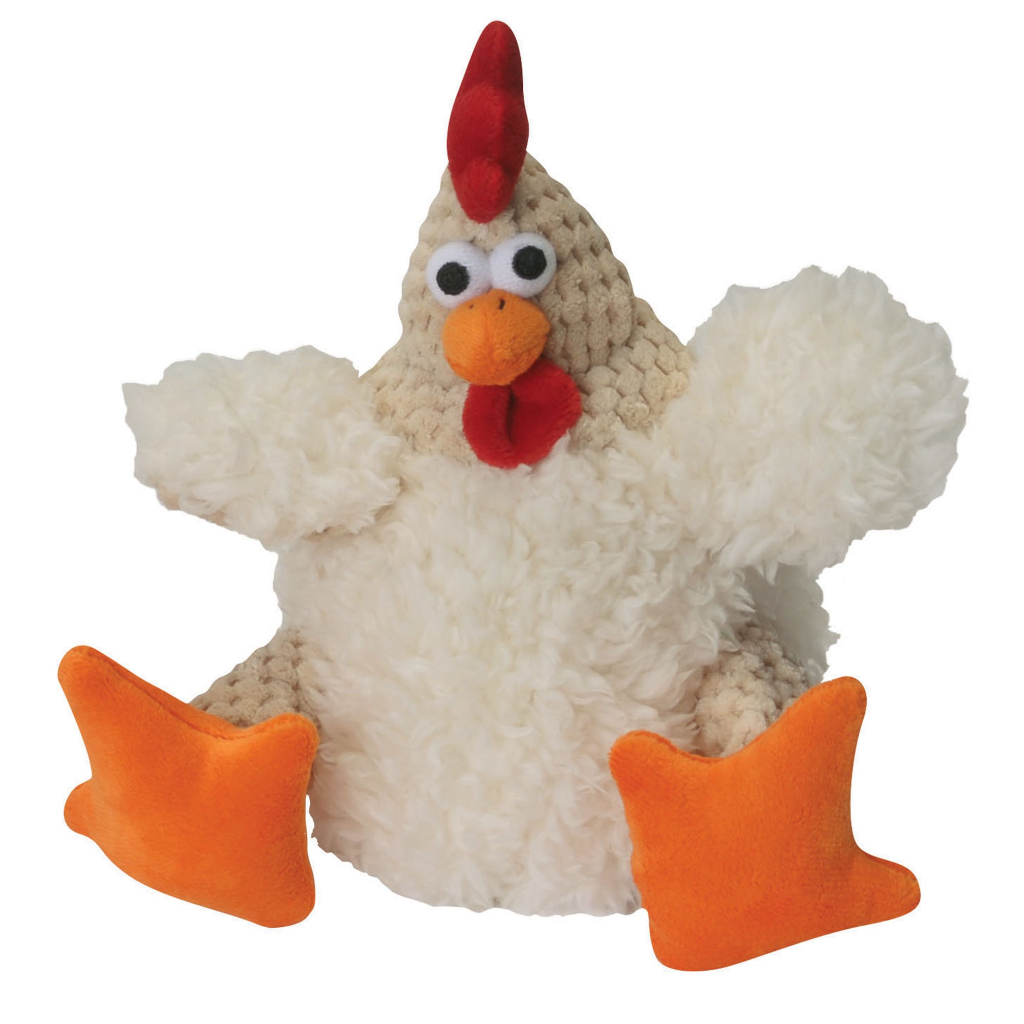 plush chicken dog toy