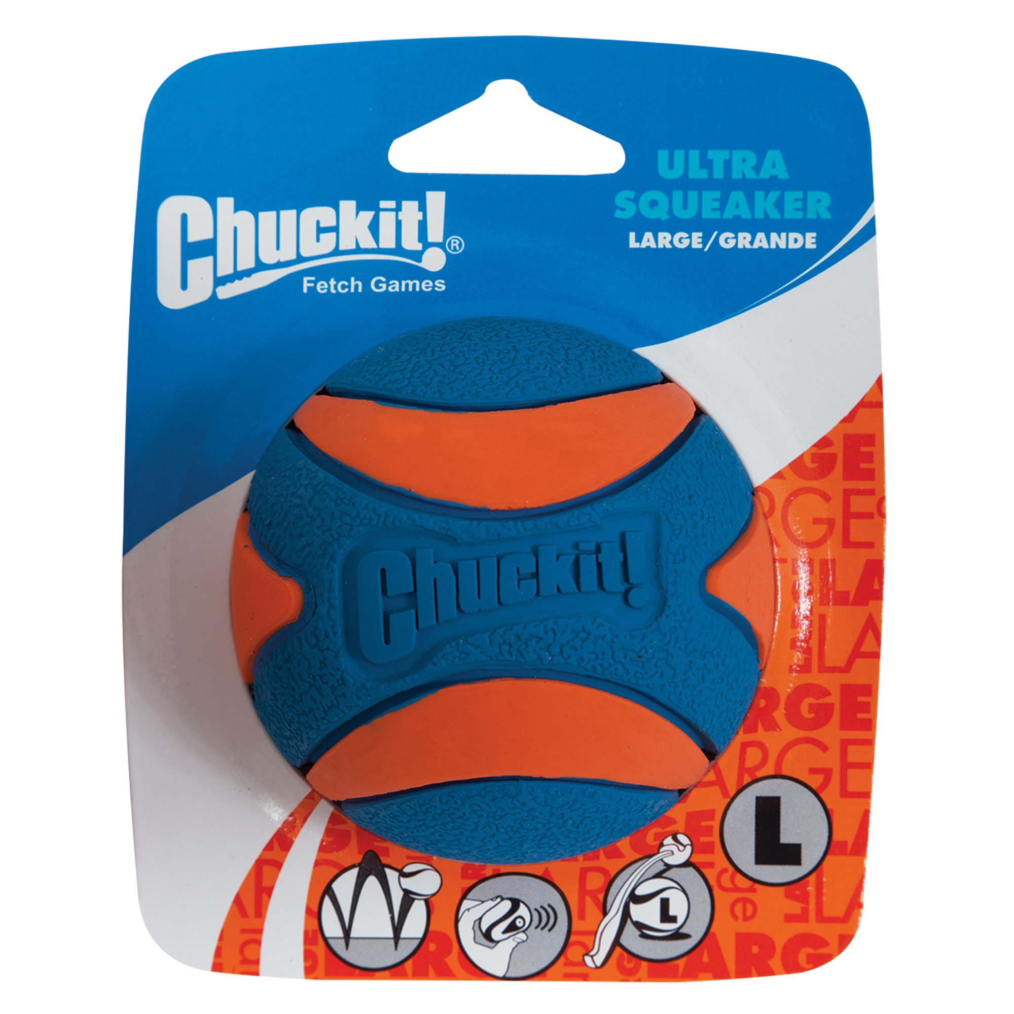 chuckit 213201 indoor ball dog toy