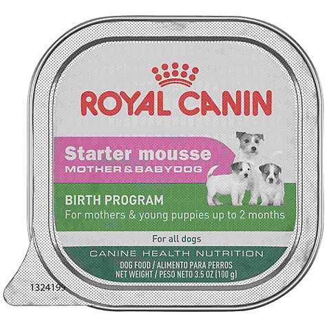Royal Canin Canine Health Nutrition Starter Mousse Tray Dog Food