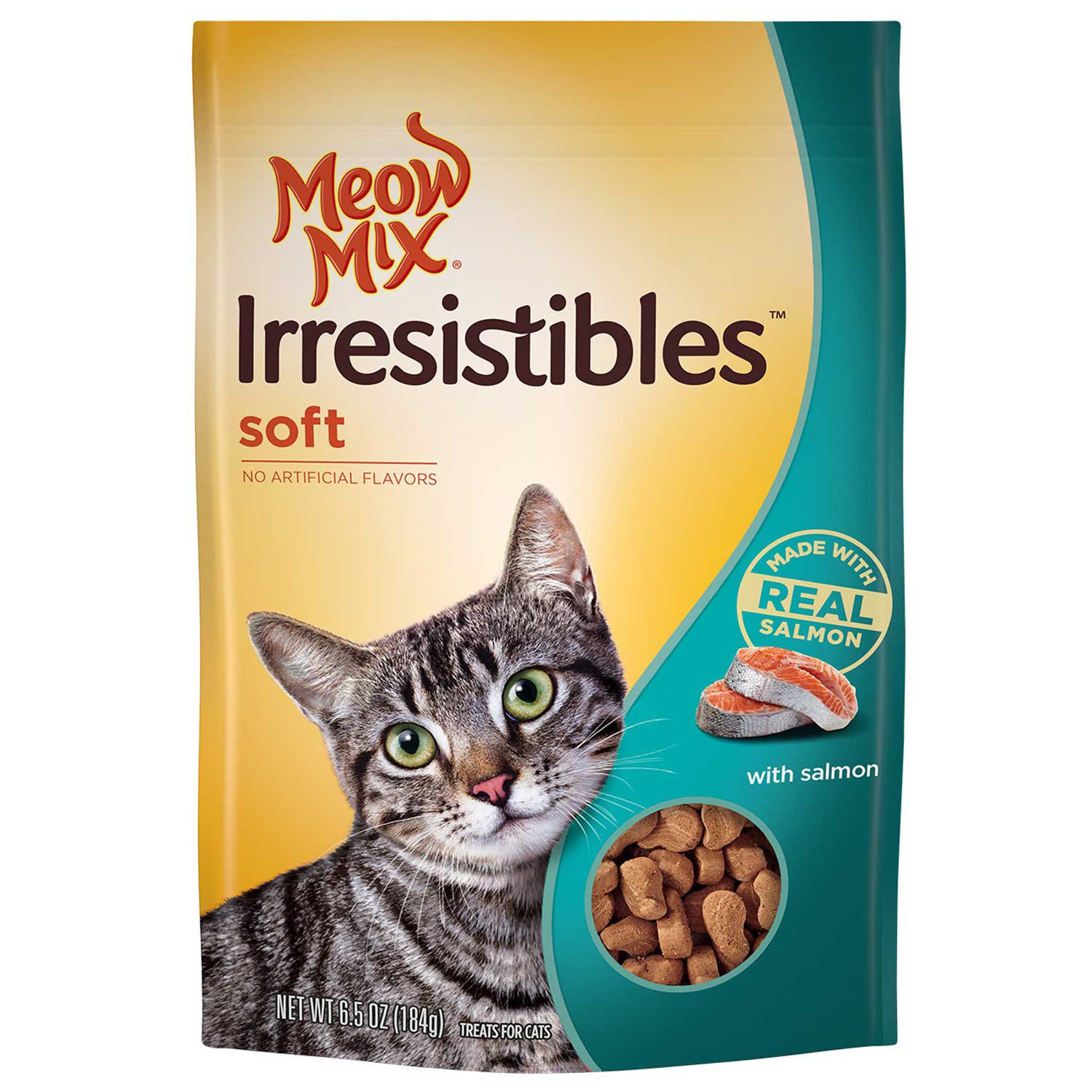 UPC 829274528191 product image for Meow Mix Irresistibles Chicken Soft Cat Treats, 6.5 oz. () | upcitemdb.com