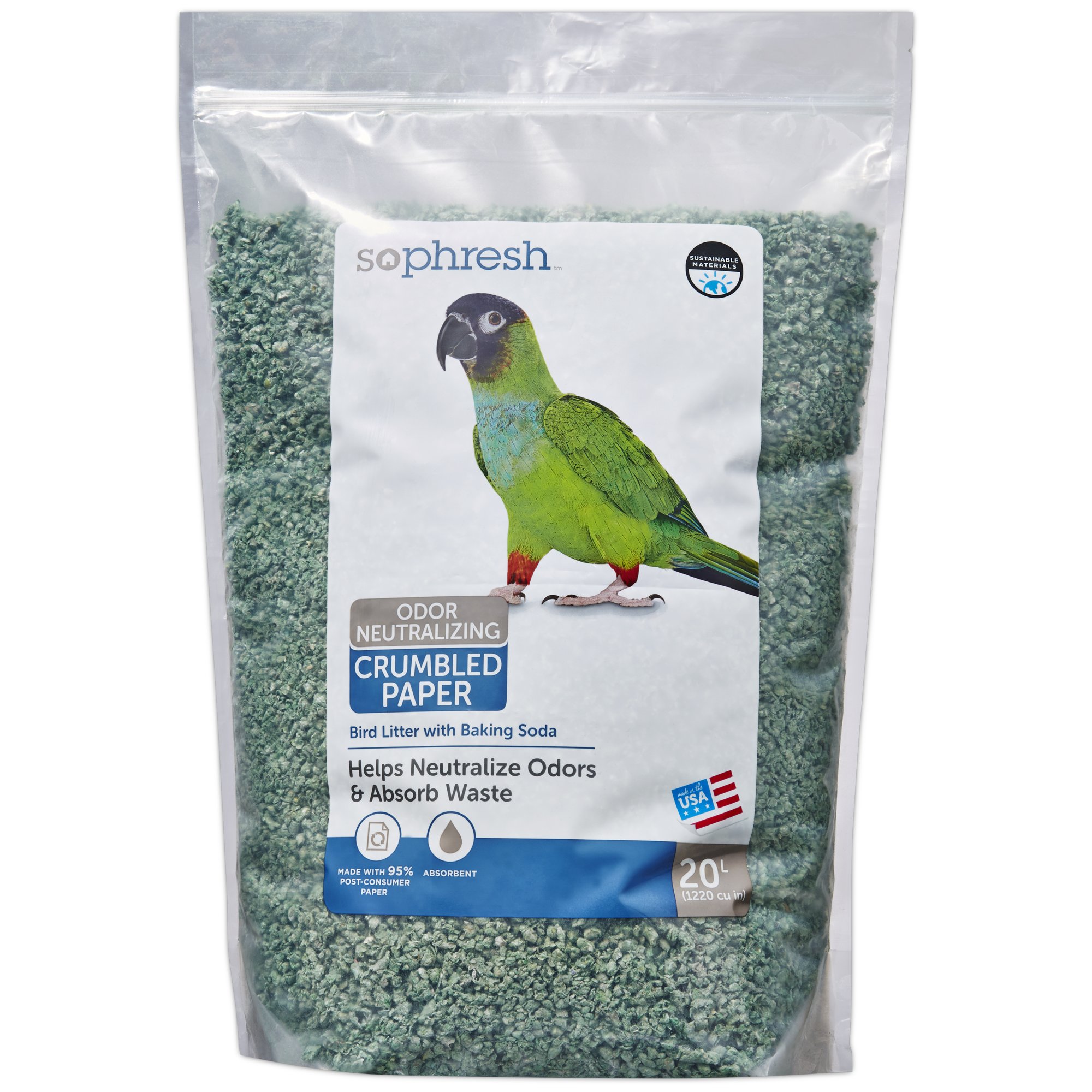 So Phresh 20L Paper Bird Litter Petco