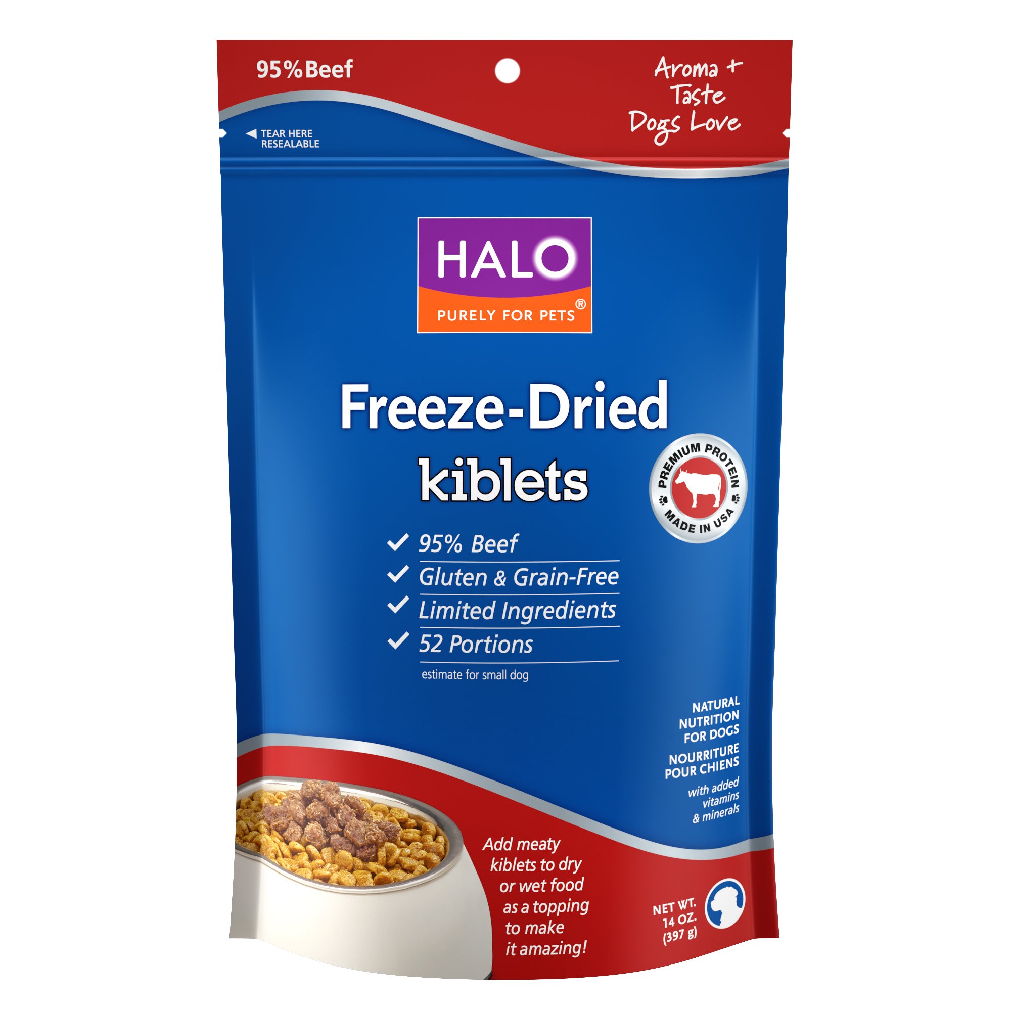 Halo, Purely For Pets Dog Food UPC & Barcode