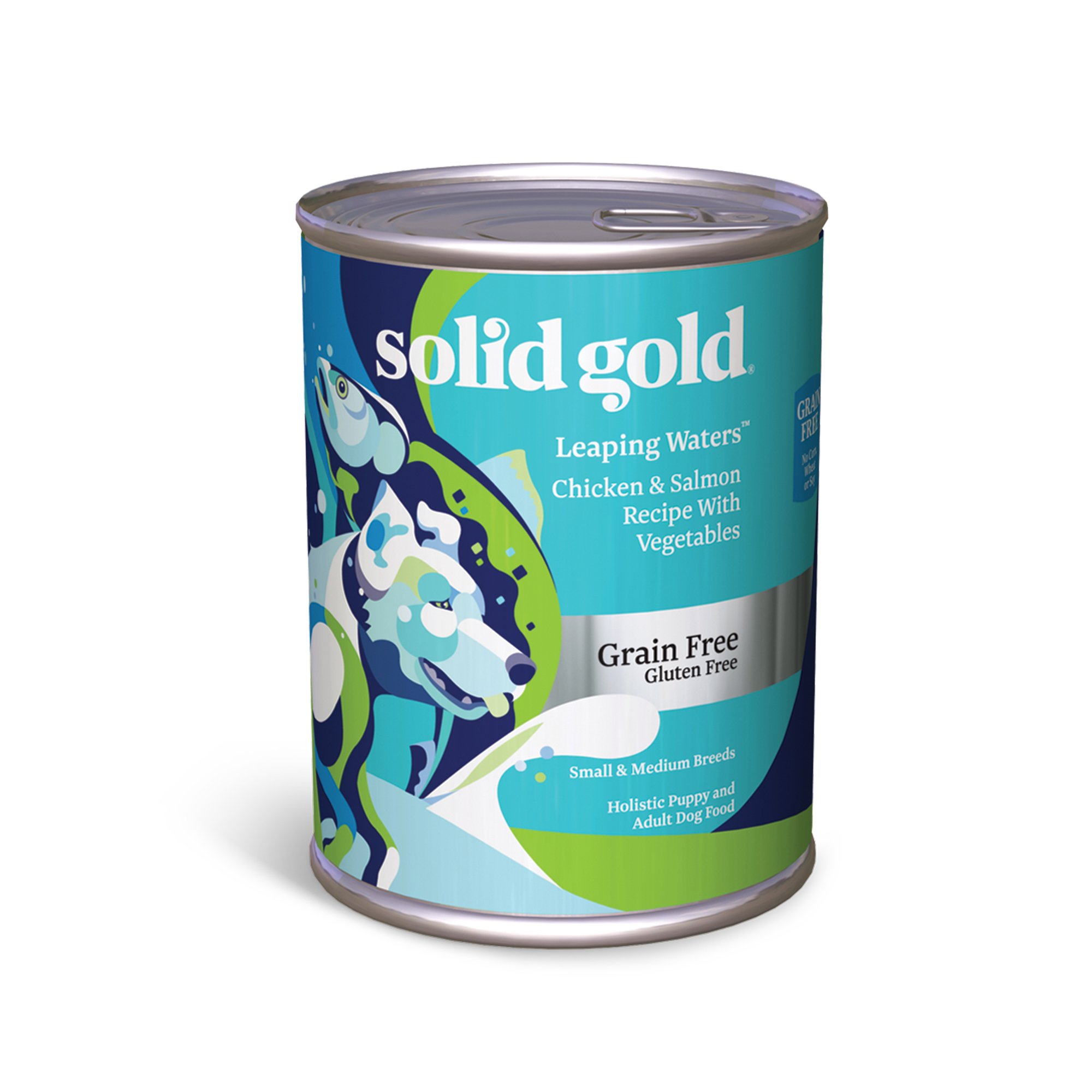 Solid Gold Leaping Waters Salmon Grain Free Canned Dog Food | Petco