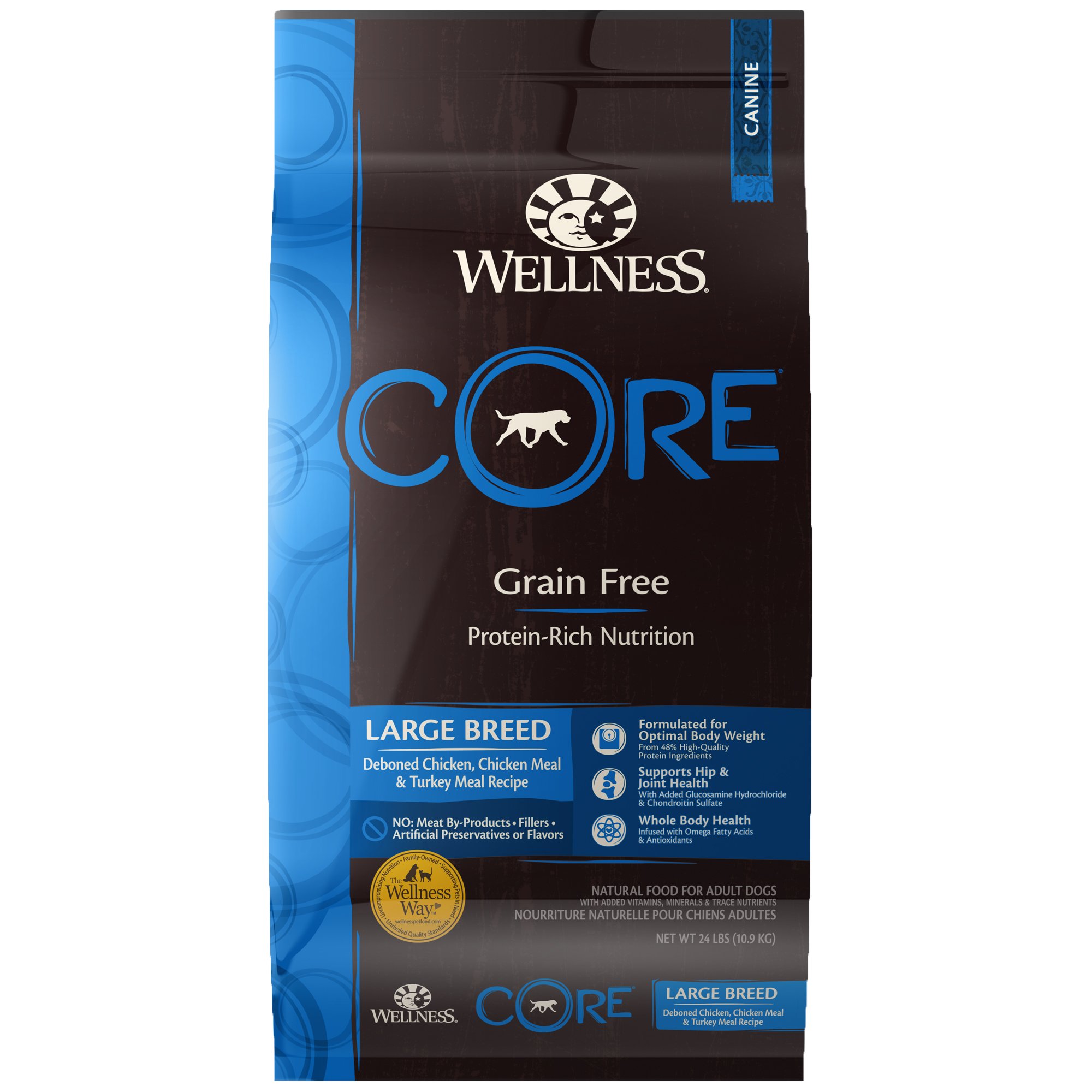 wellness core grain free large breed