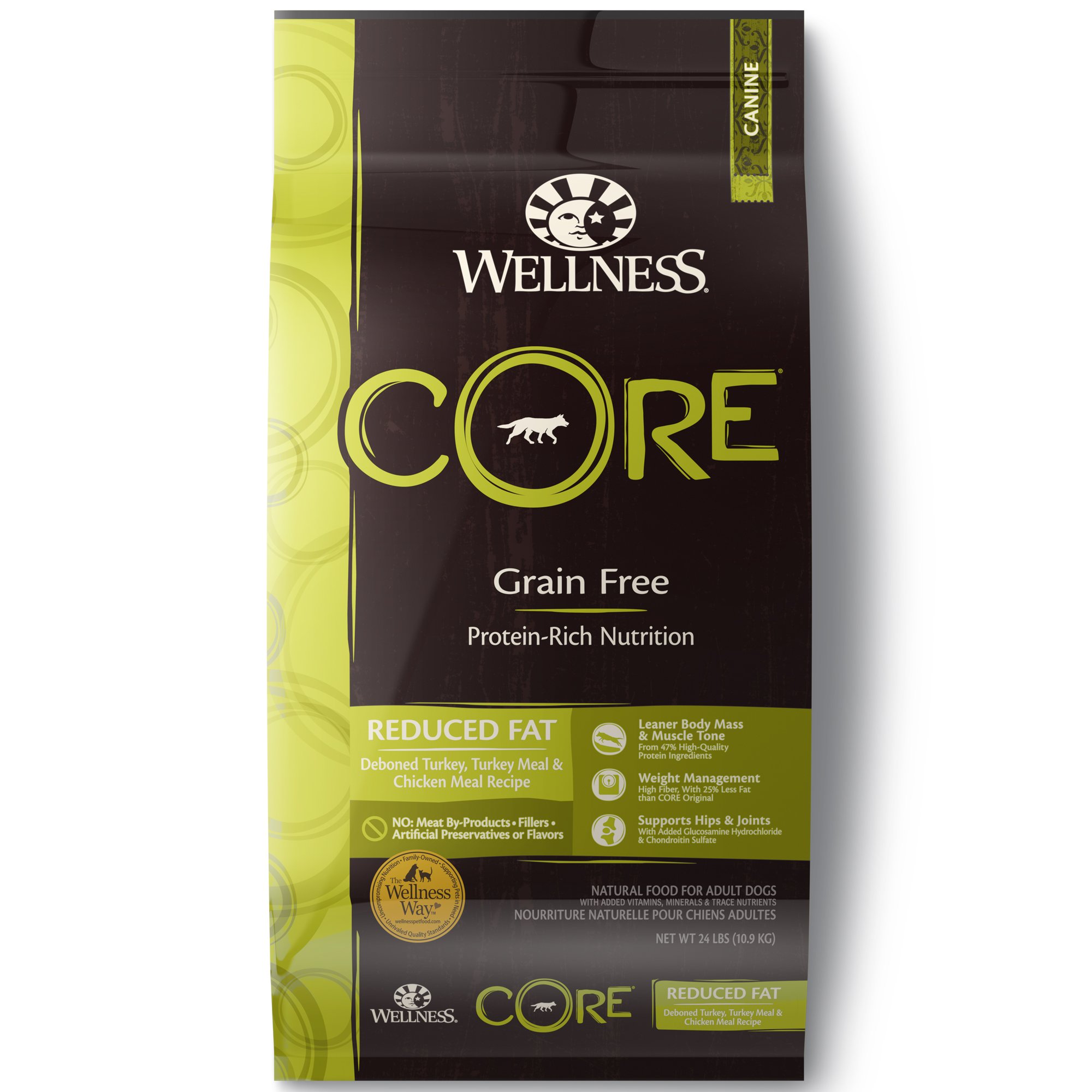 wellness core low fat dog food