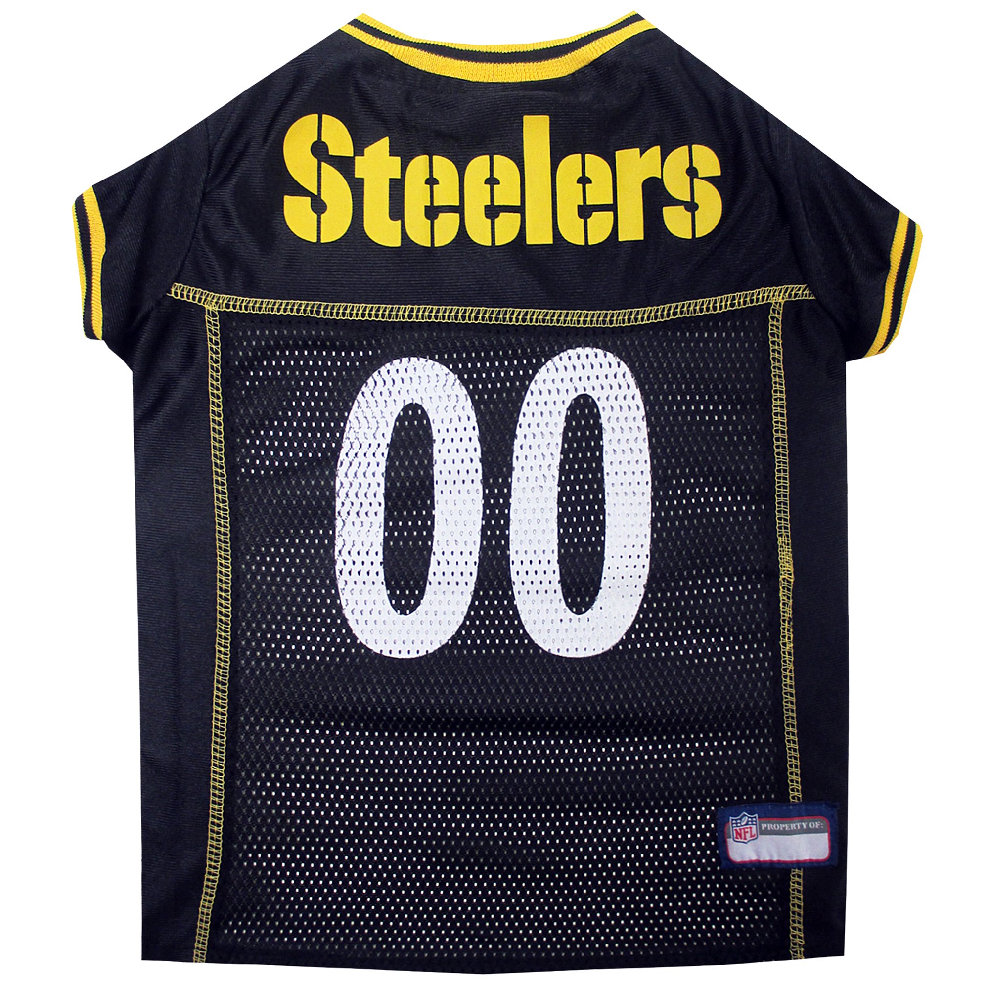 Pets First Pittsburgh Steelers Nfl Mesh Pet Jersey X Small Petco