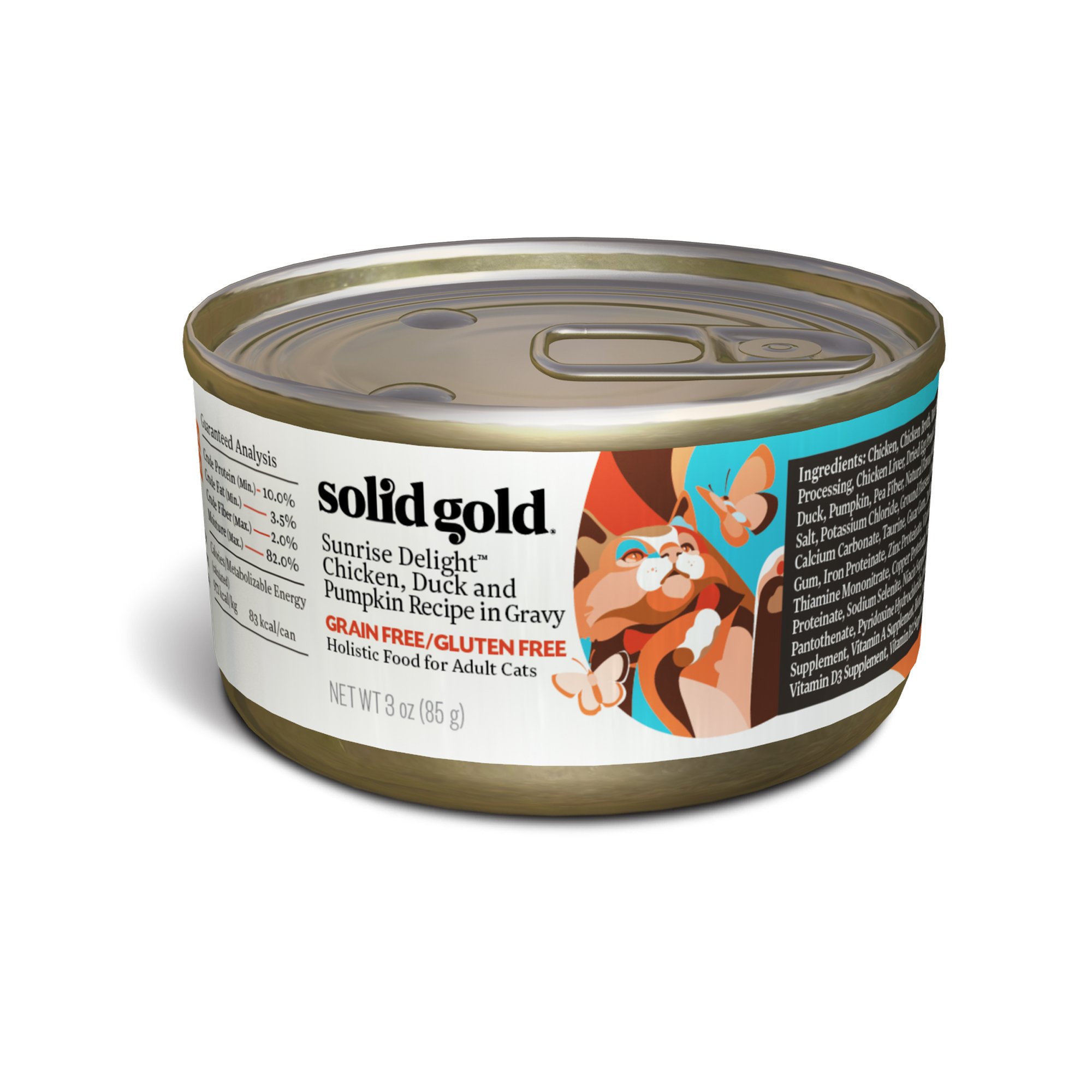 Solid Gold Sunrise Delight Holistic Grain Free Wet Cat ...