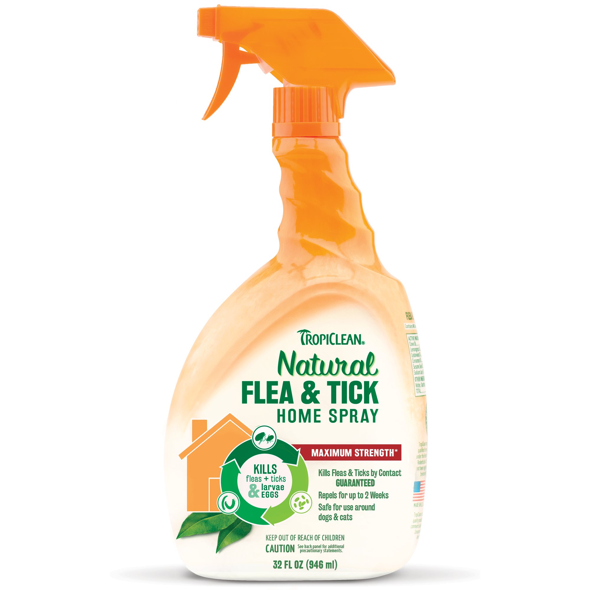 Tropiclean Natural Flea & Tick Home Spray Petco