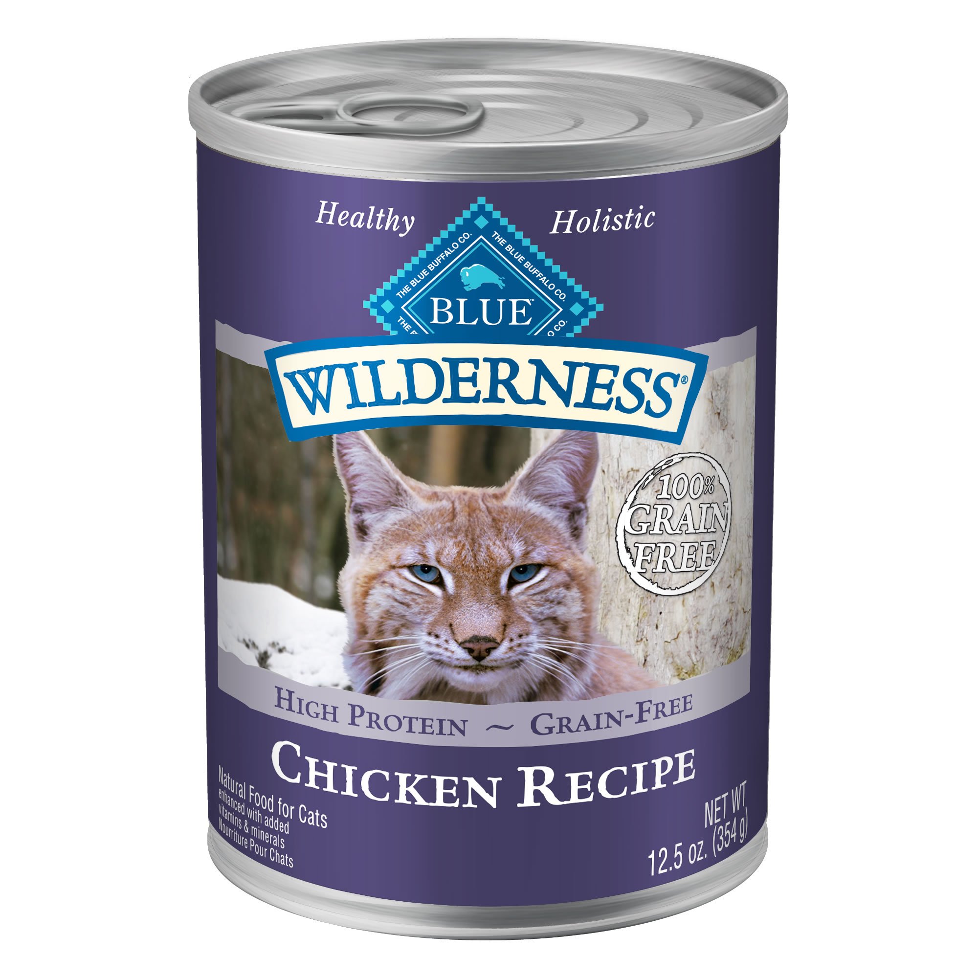 Blue Buffalo Blue Wilderness Chicken Canned Cat Food Petco