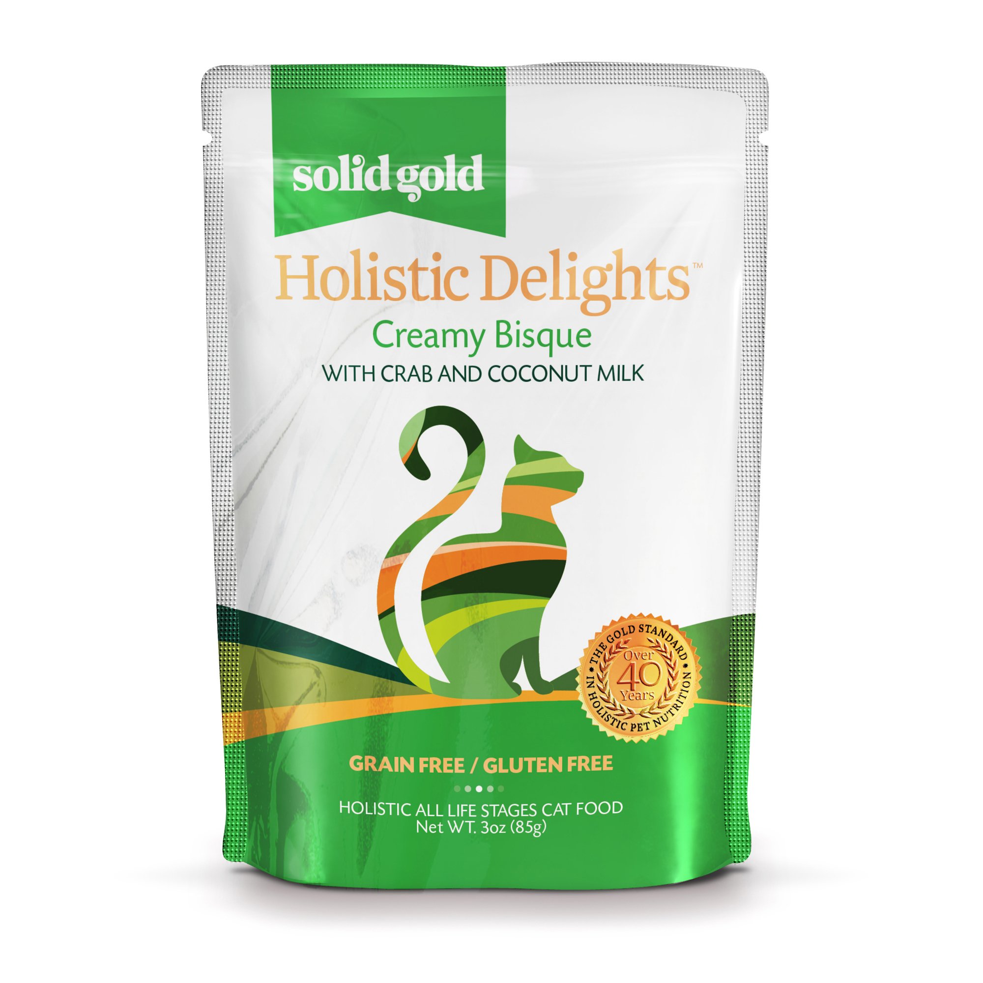 Solid Gold Holistic Delights Creamy Bisque Grain Free Wet Cat Food