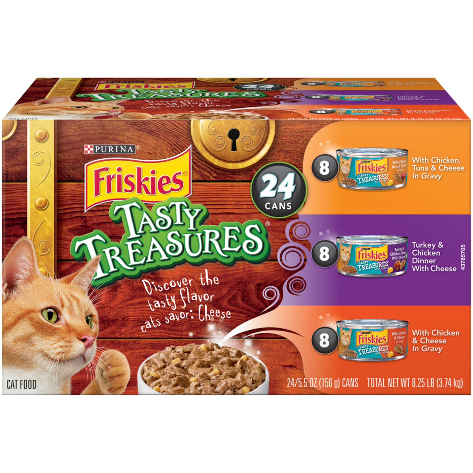 Friskies Tasty Treasures Variety Pack Canned Cat Food | Petco