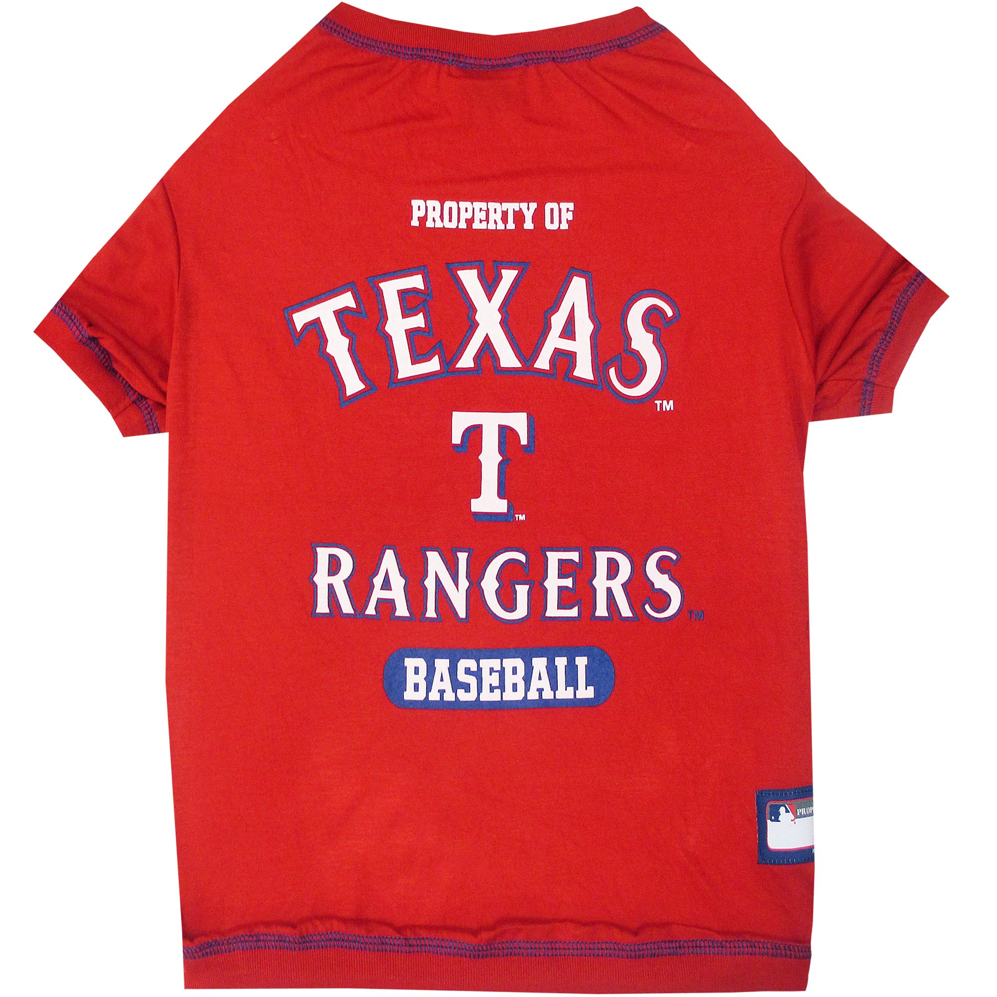 Pets First Texas Rangers T-Shirt, X 