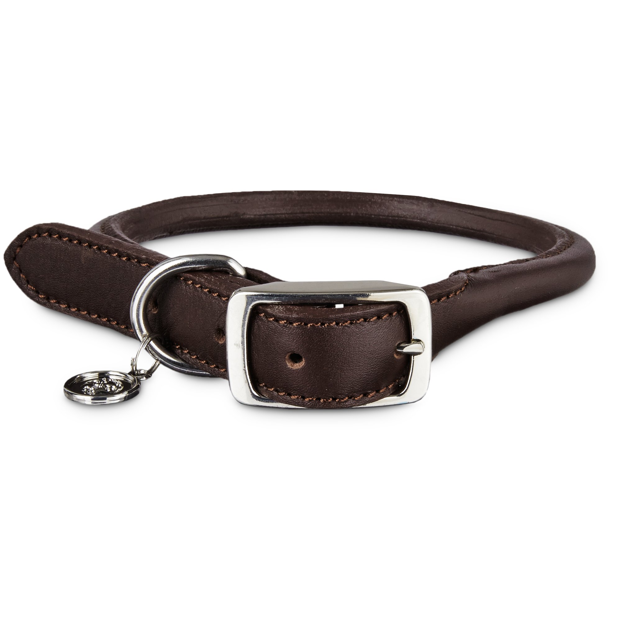 rolled leather dog leads