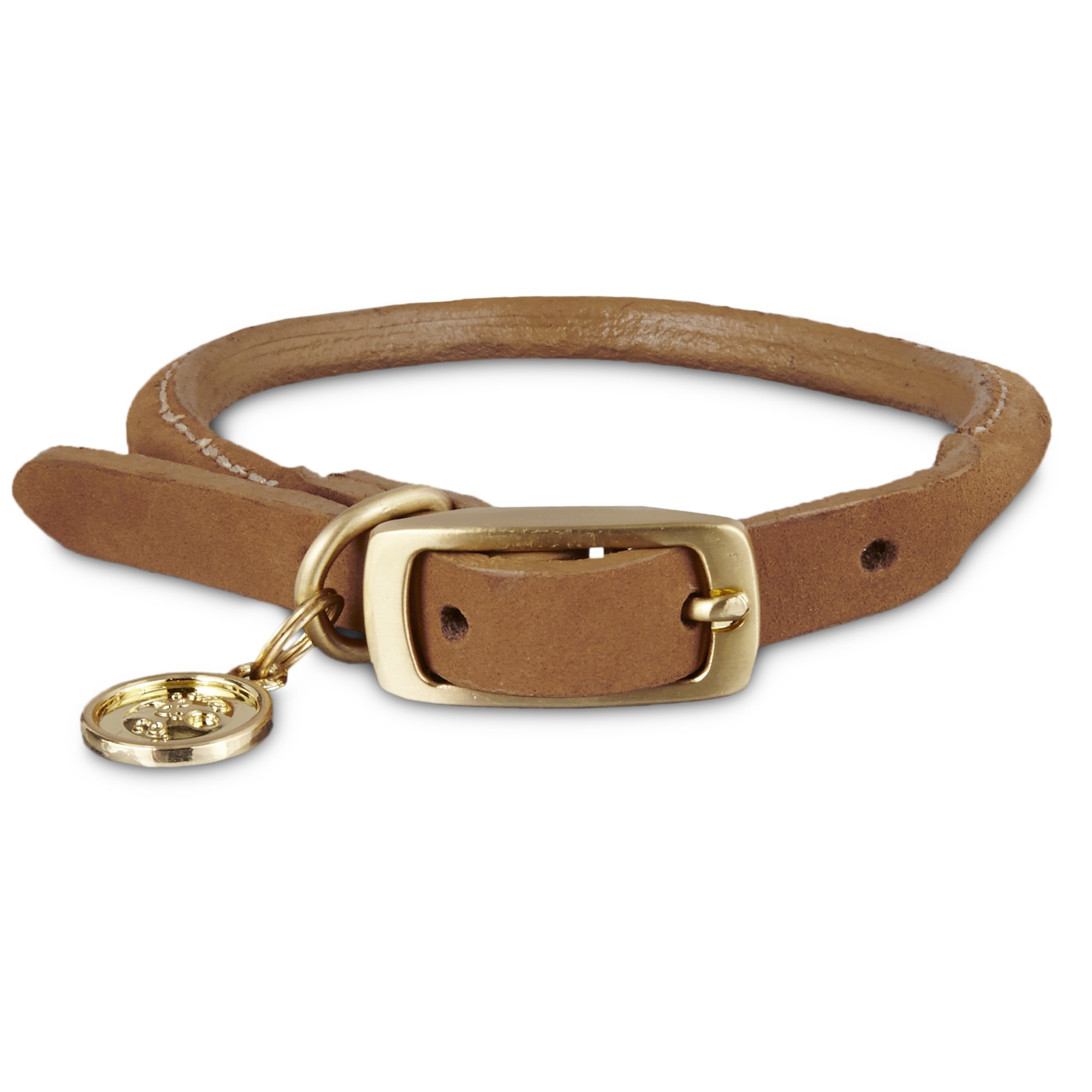 rolled leather dog leads