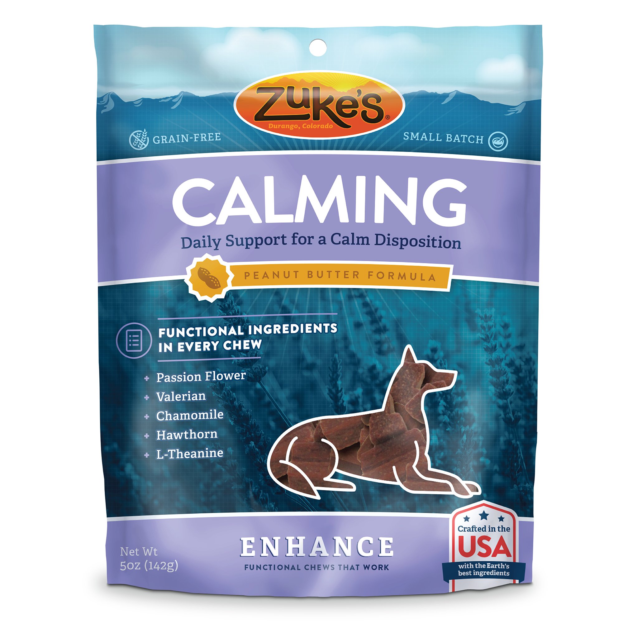 Zuke's Calming Peanut Butter Formula Dog Treats | Petco