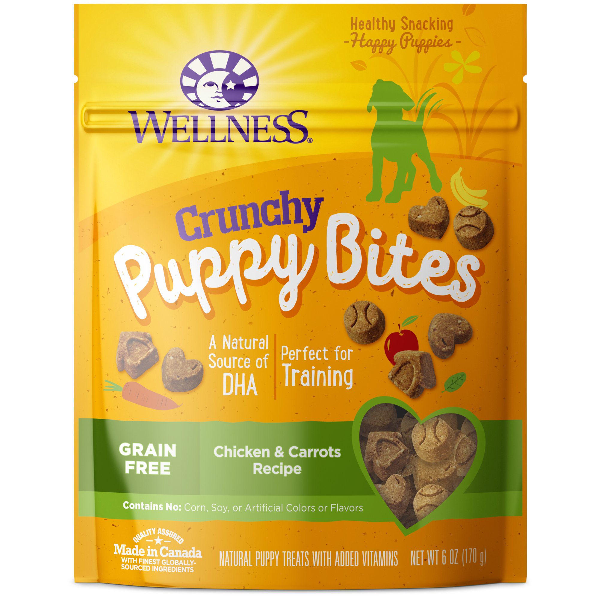 Wellness Natural Grain Free Crunchy Chicken & Carrots Recipe Puppy