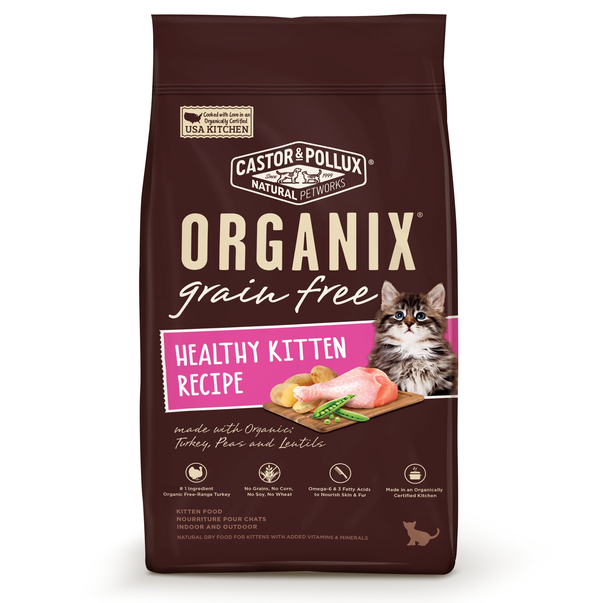 UPC 780872087100 Castor & Pollux Organix GrainFree Healthy Kitten