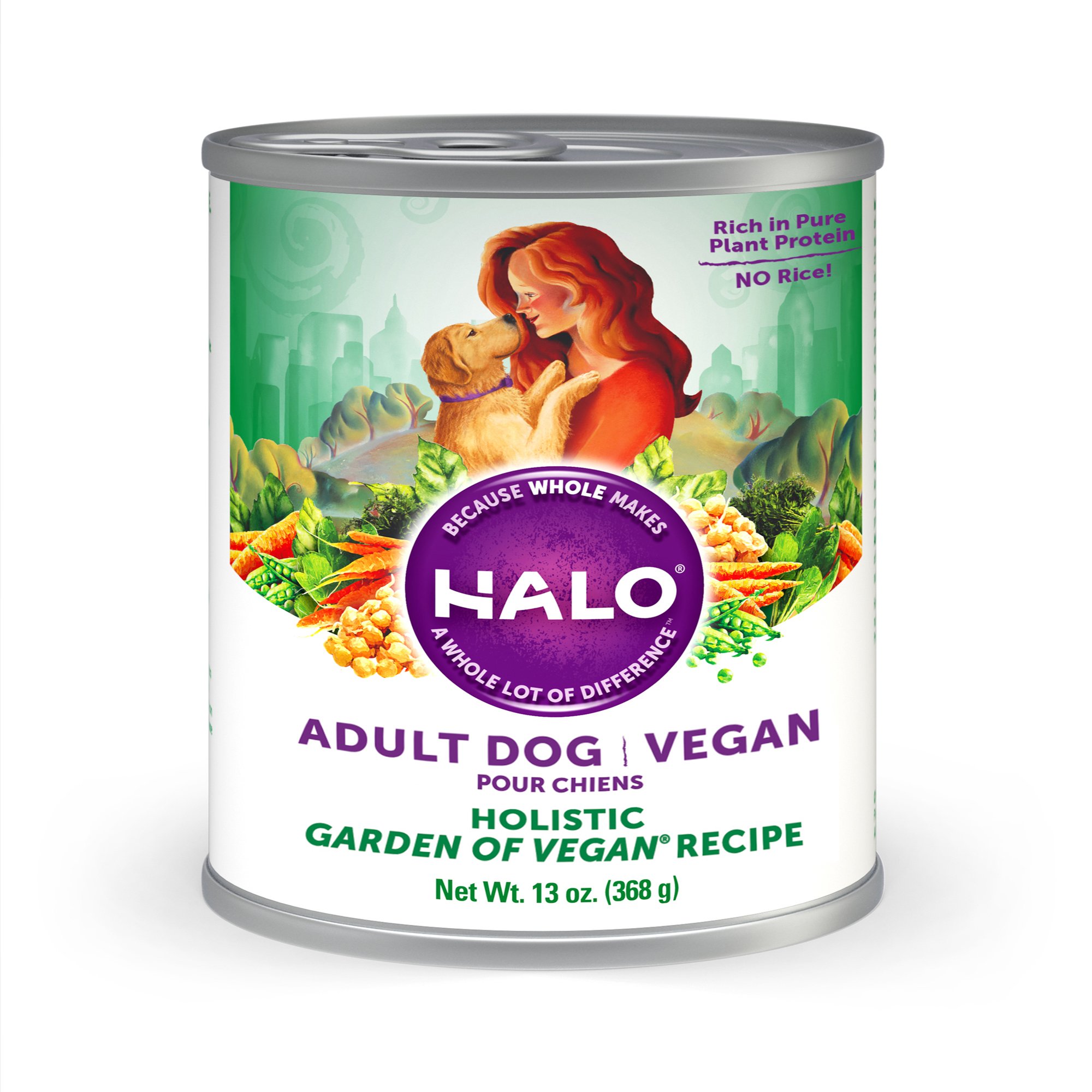 Halo Vegan Adult Holistic Garden of Vegan Wet Dog Food | Petco