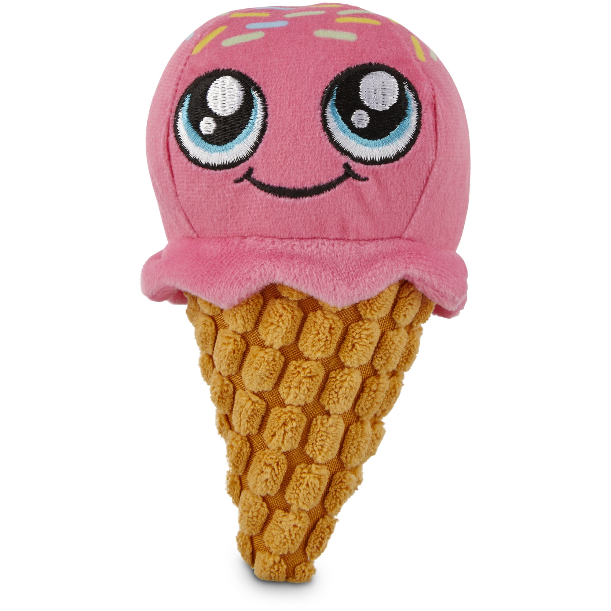 plush ice cream cone dog toy