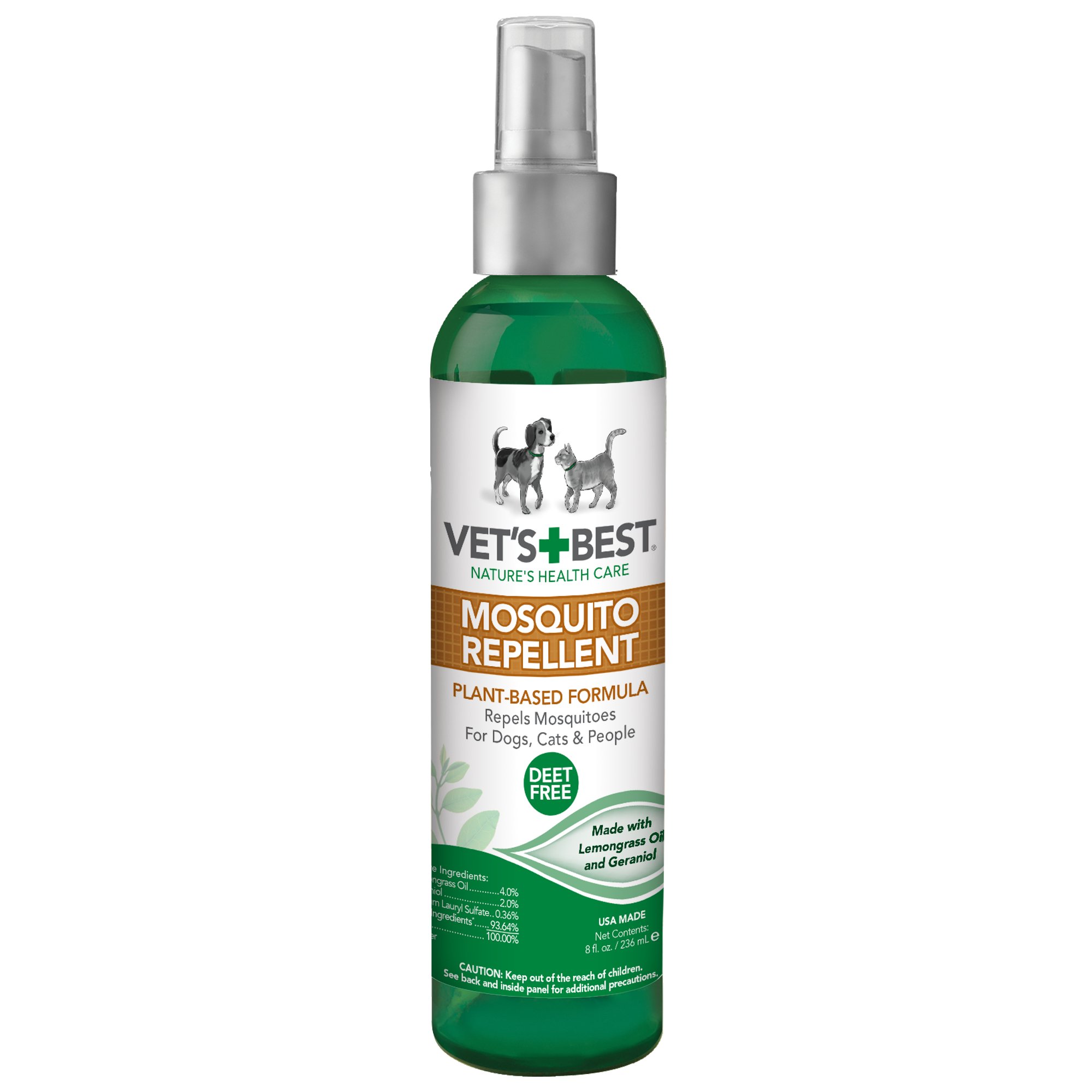 Vet's Best Mosquito Repellent Spray for Dogs & Cats Petco