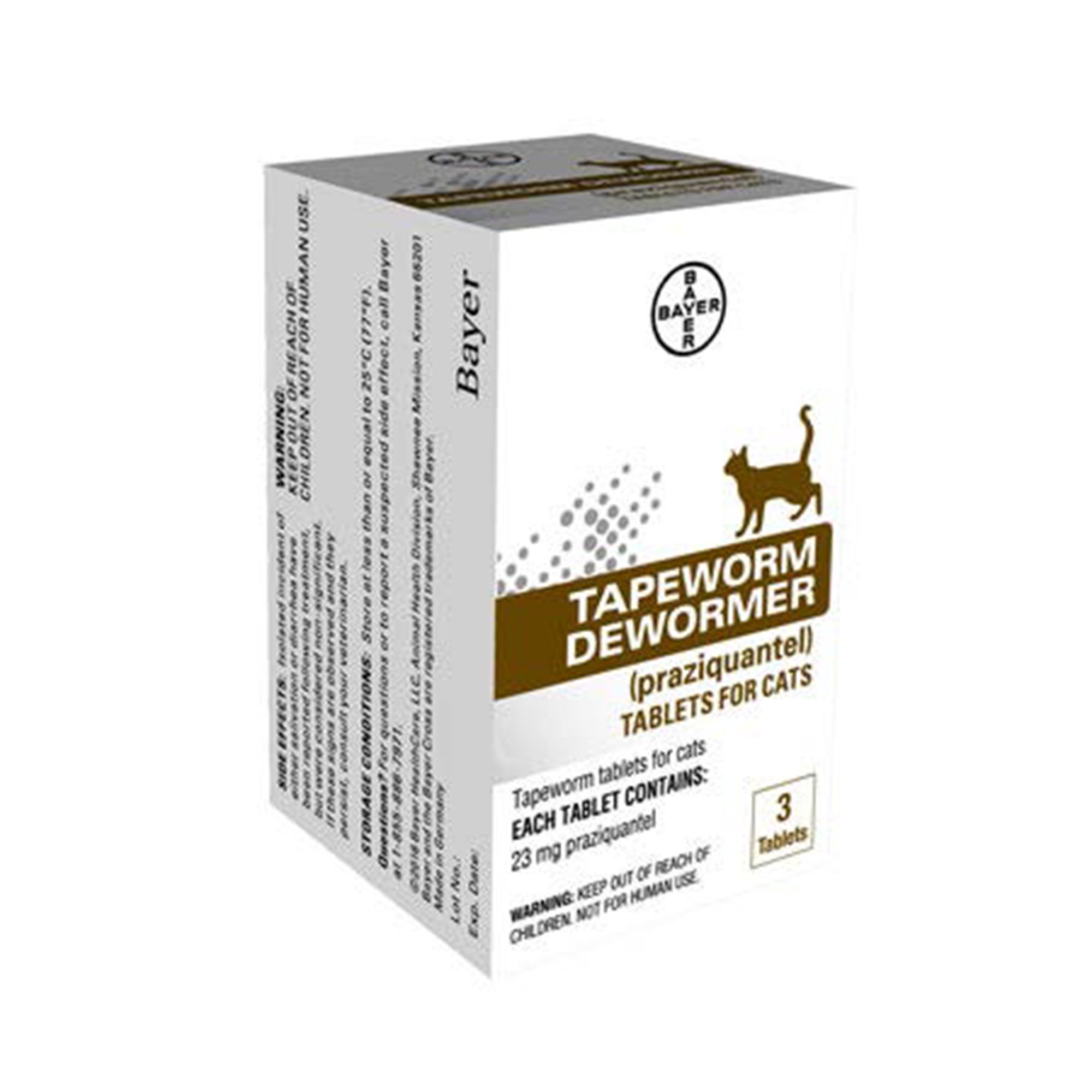 Bayer Tapeworm Dewormer Tablets for Cats Petco