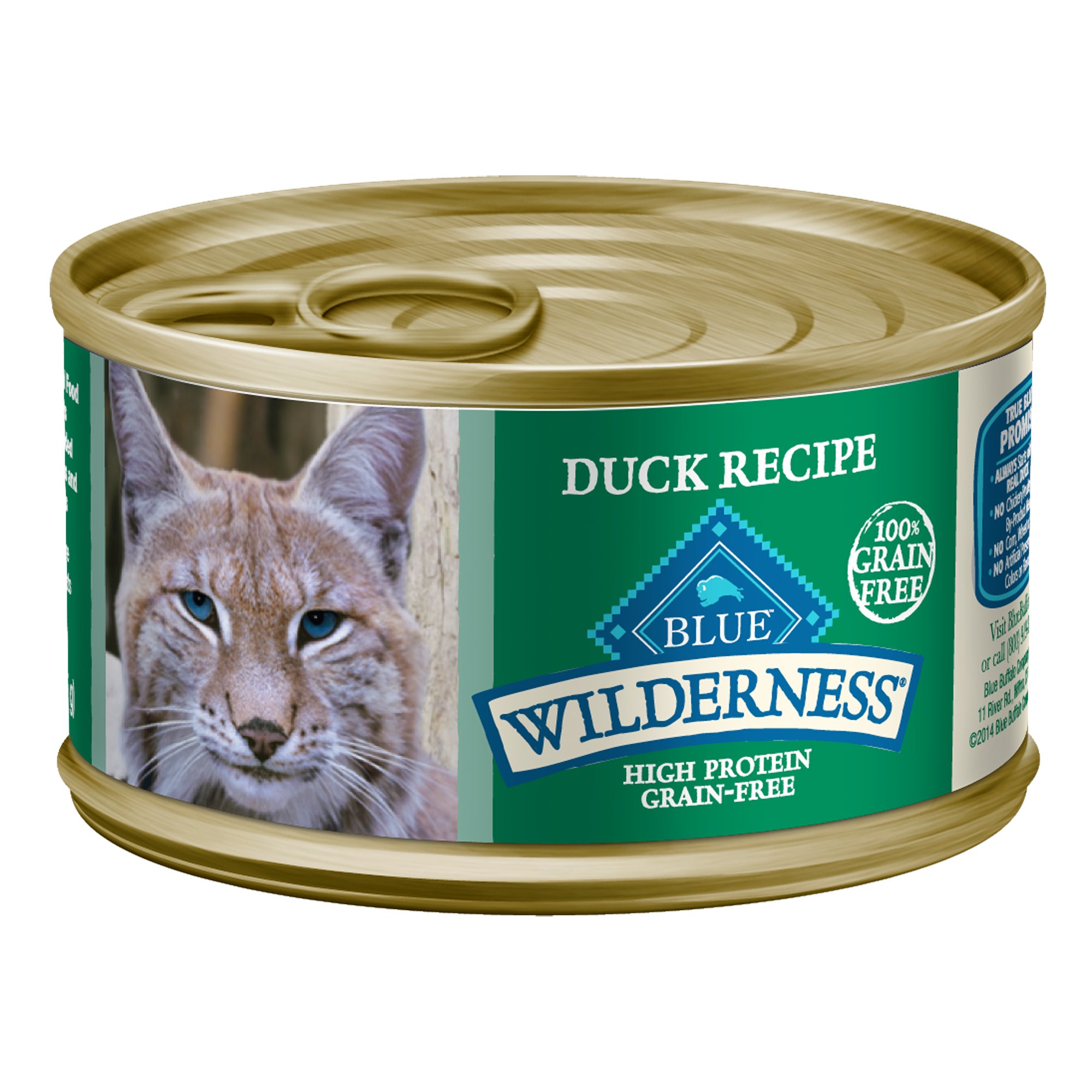 Duck cat food