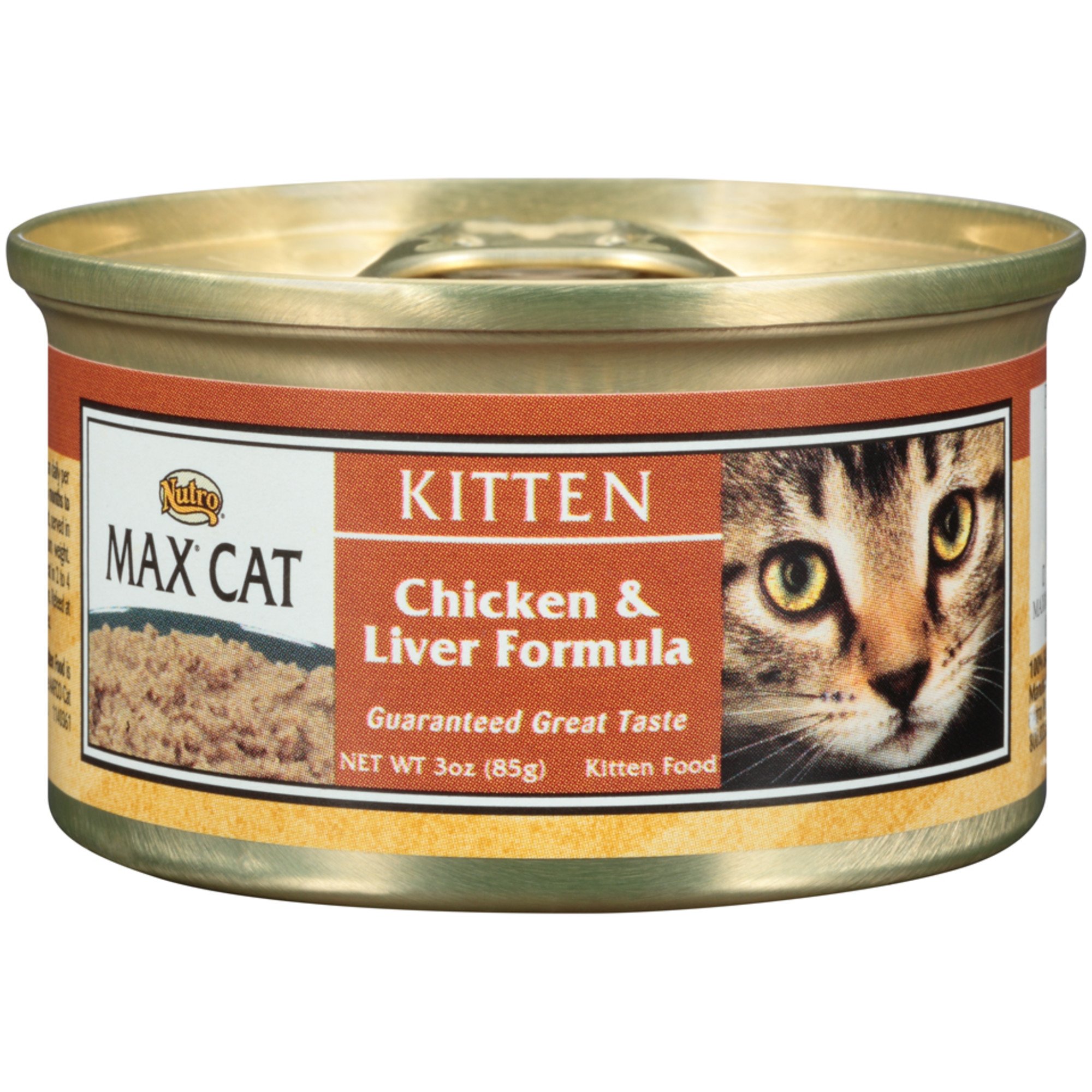 UPC 079105381086 product image for Nutro MAX CAT Chicken & Liver Formula Canned Kitten Food, 3 oz. | upcitemdb.com