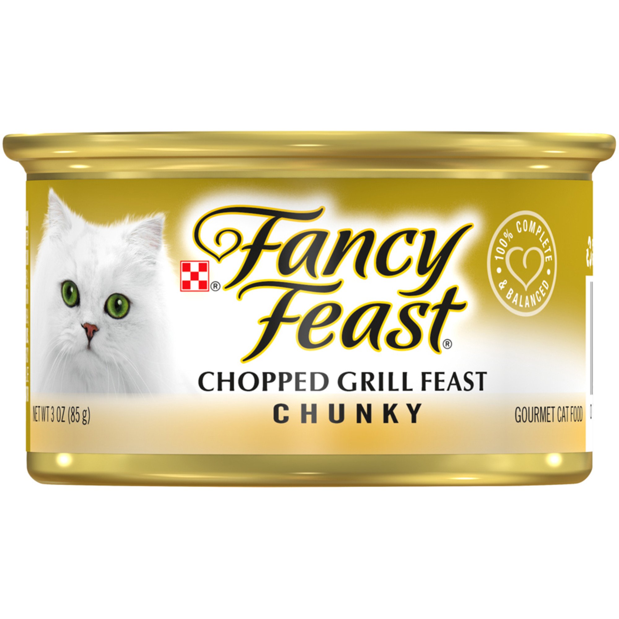 UPC 050000572199 product image for Fancy Feast Chunky Chopped Grill Feast Gourmet Cat Food, Case of 24 | upcitemdb.com