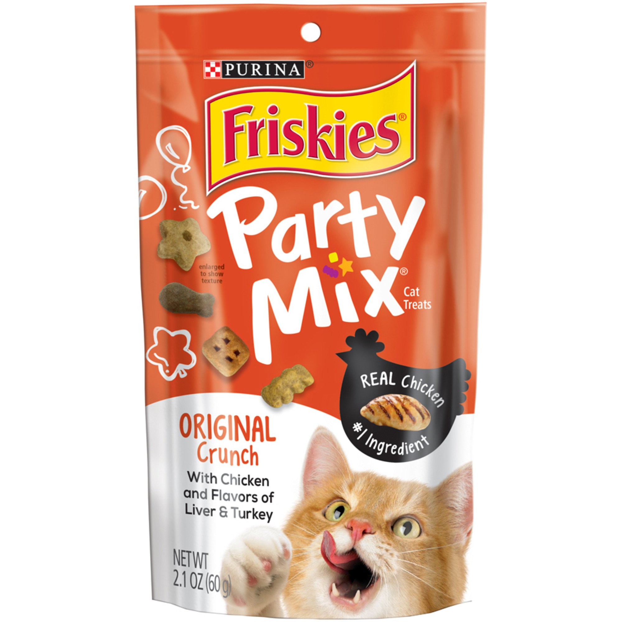 Friskies Original Crunch Party Mix Cat Treats | Petco