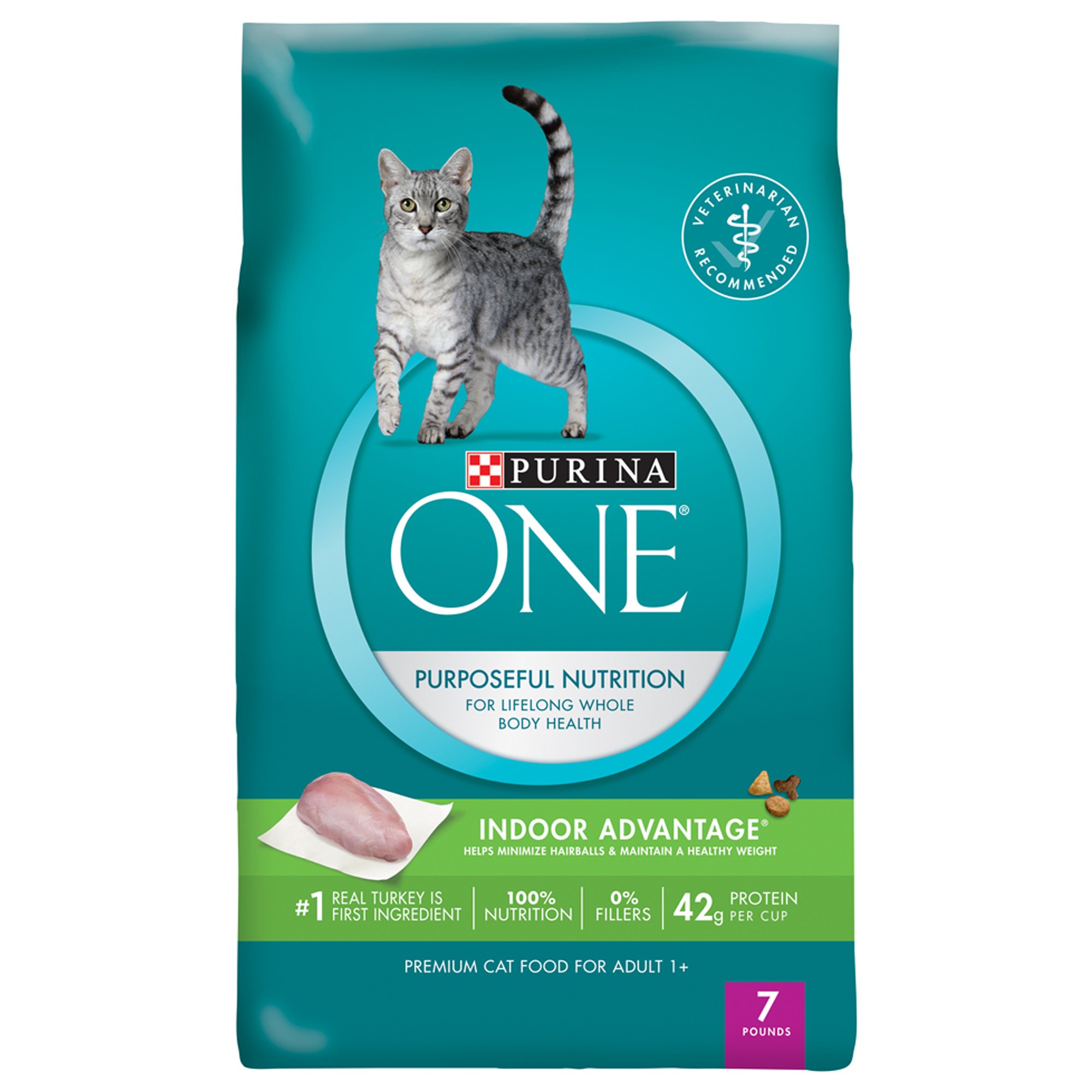 Purina ONE Indoor Advantage Hairball & Healthy Weight Cat Food Petco