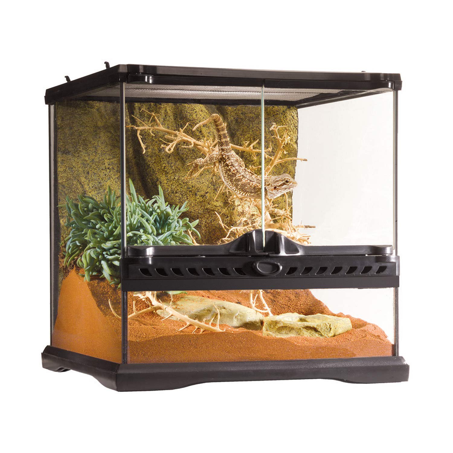 Exo Terra Mini Wide Terrarium, 12"x12"x12" Petco