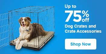 Up to 75% off Dog Crates and Crate Accessories - Shop Now