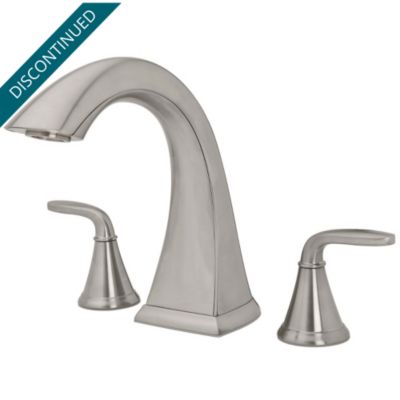 Brushed Nickel Catalina Centerset Pull Out Bath Faucet T548 Ebk